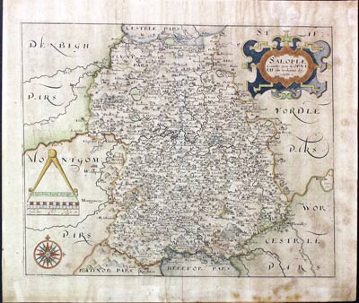 Shropshire, William Hole, 1637