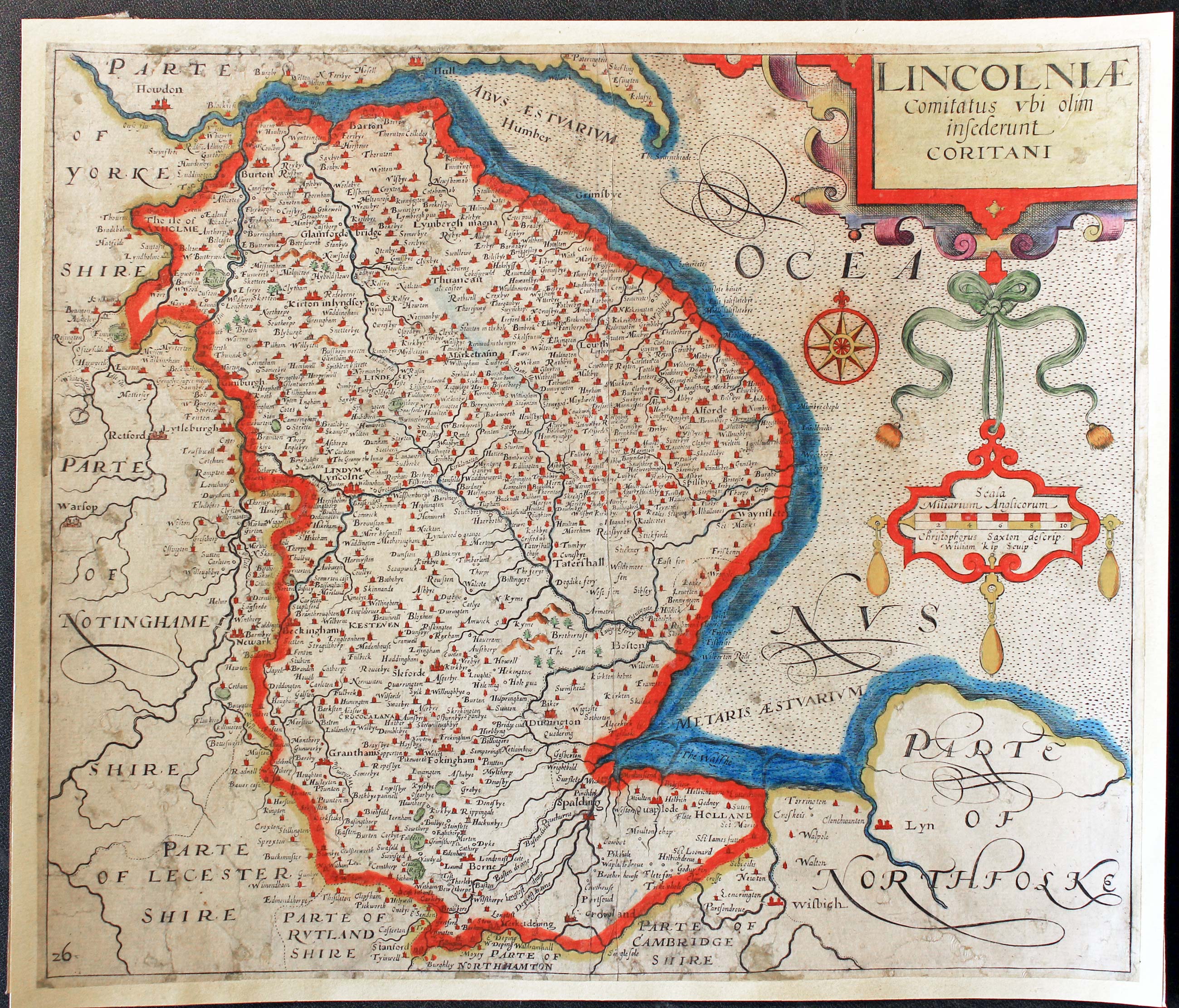 Antique Maps of Lincolnshire Richard Nicholson