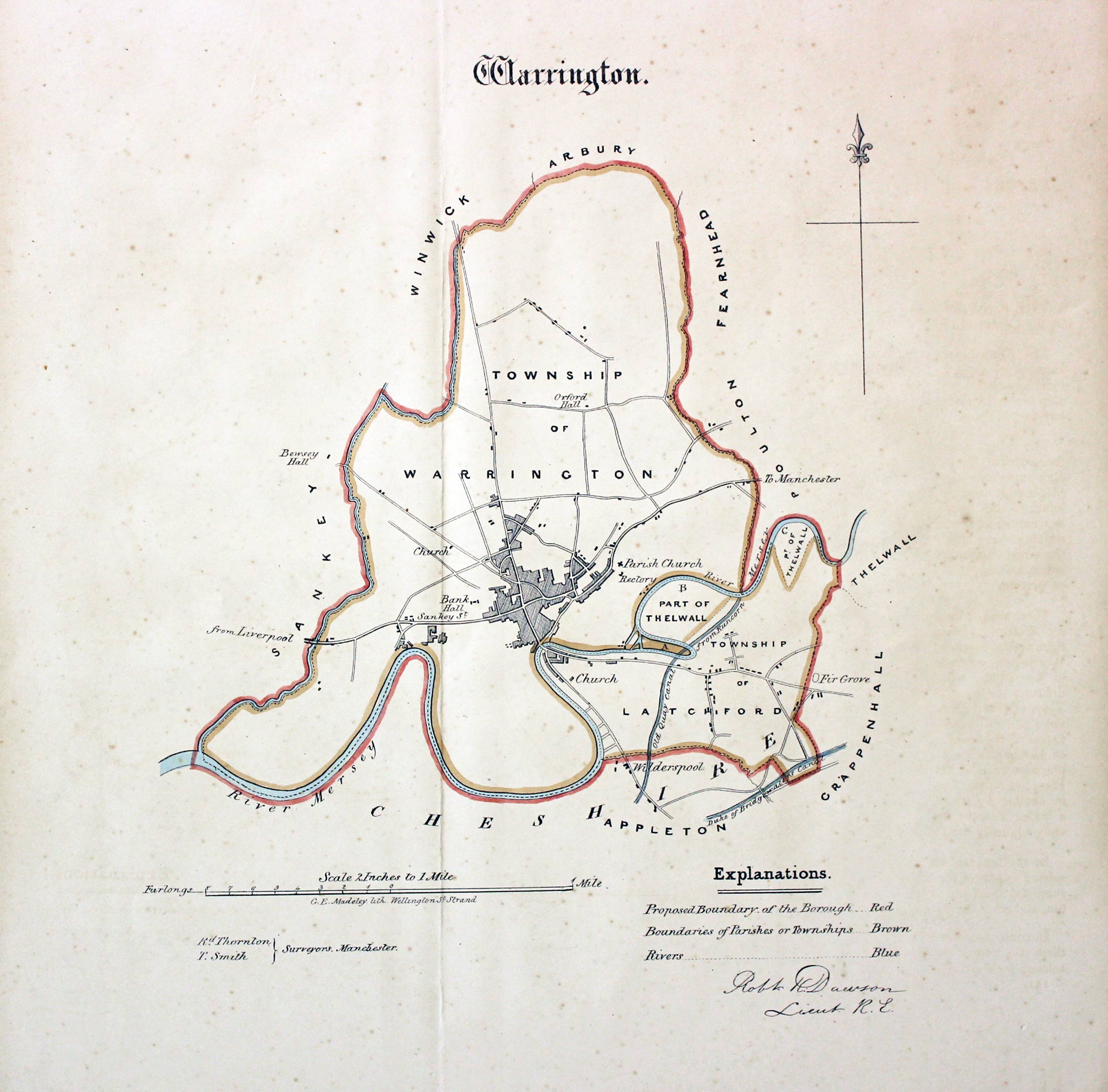 Warrington, Lt. Robert Kearsley Dawson, 1832  Warrington, Lt. Robert Kearsley Dawson, 1832