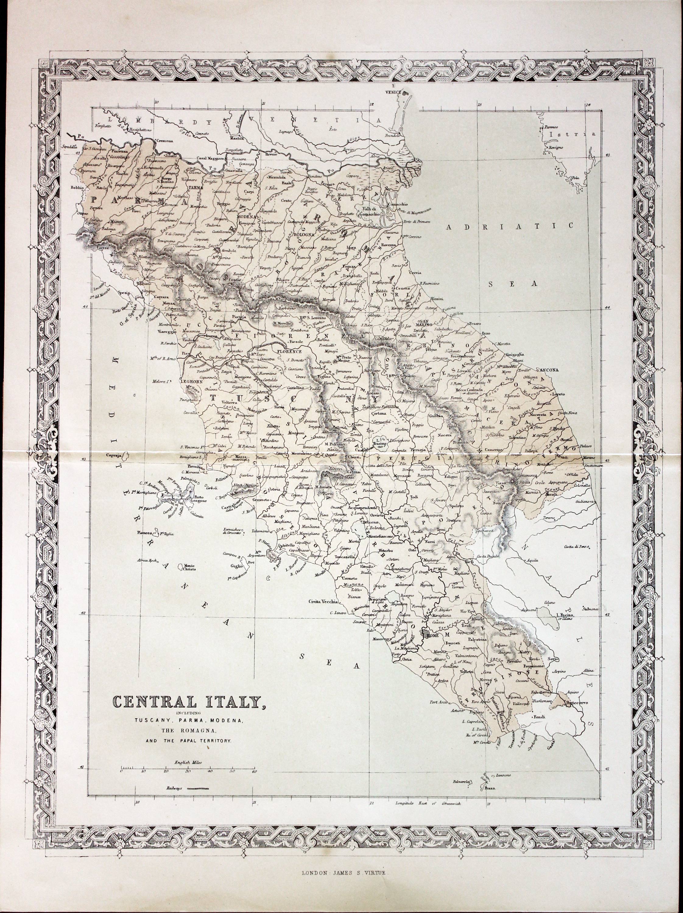 Central Italy, James S.Virtue, c.1860  Central Italy, James S.Virtue, c.1860