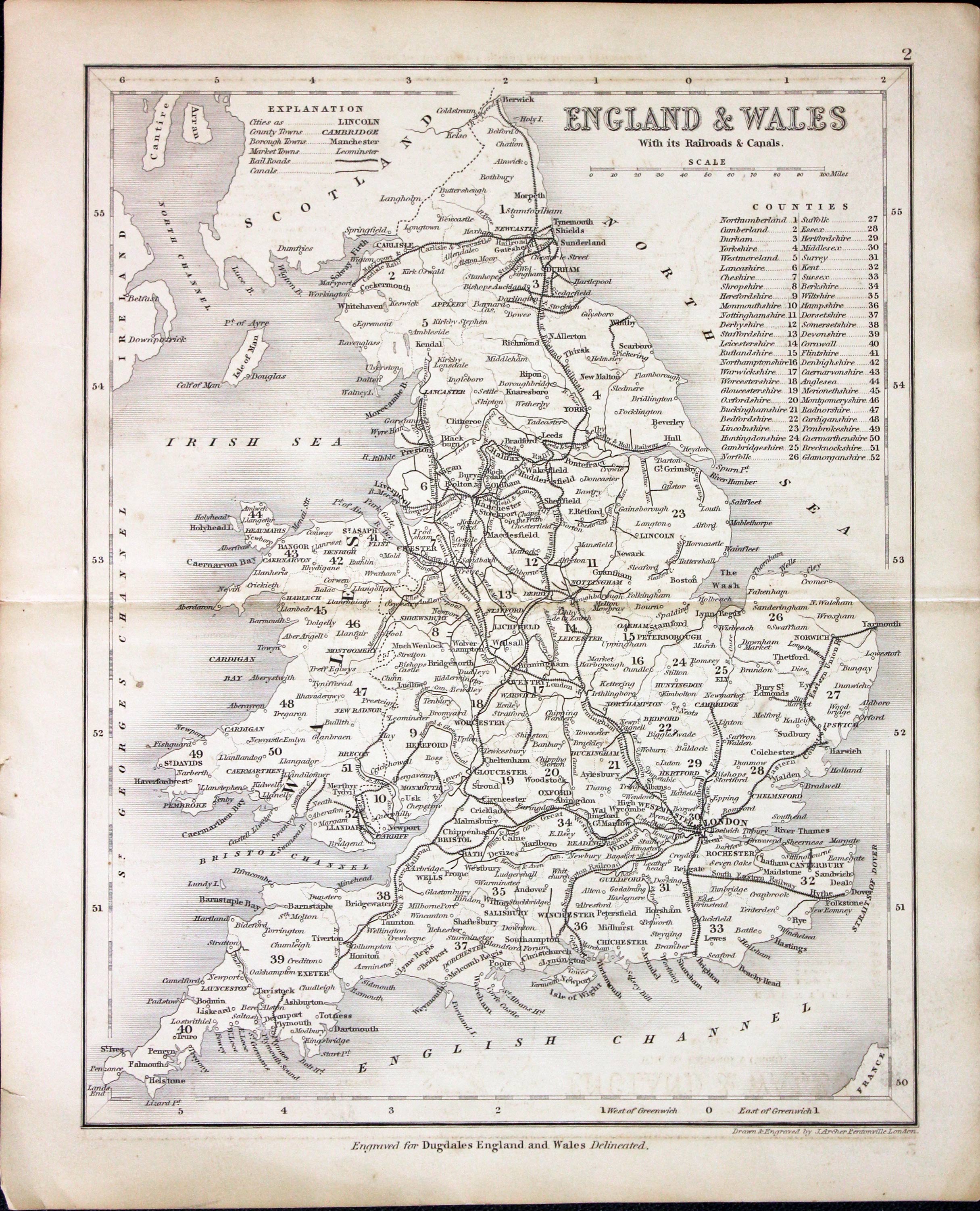England and Wales Joshua Archer c.1845