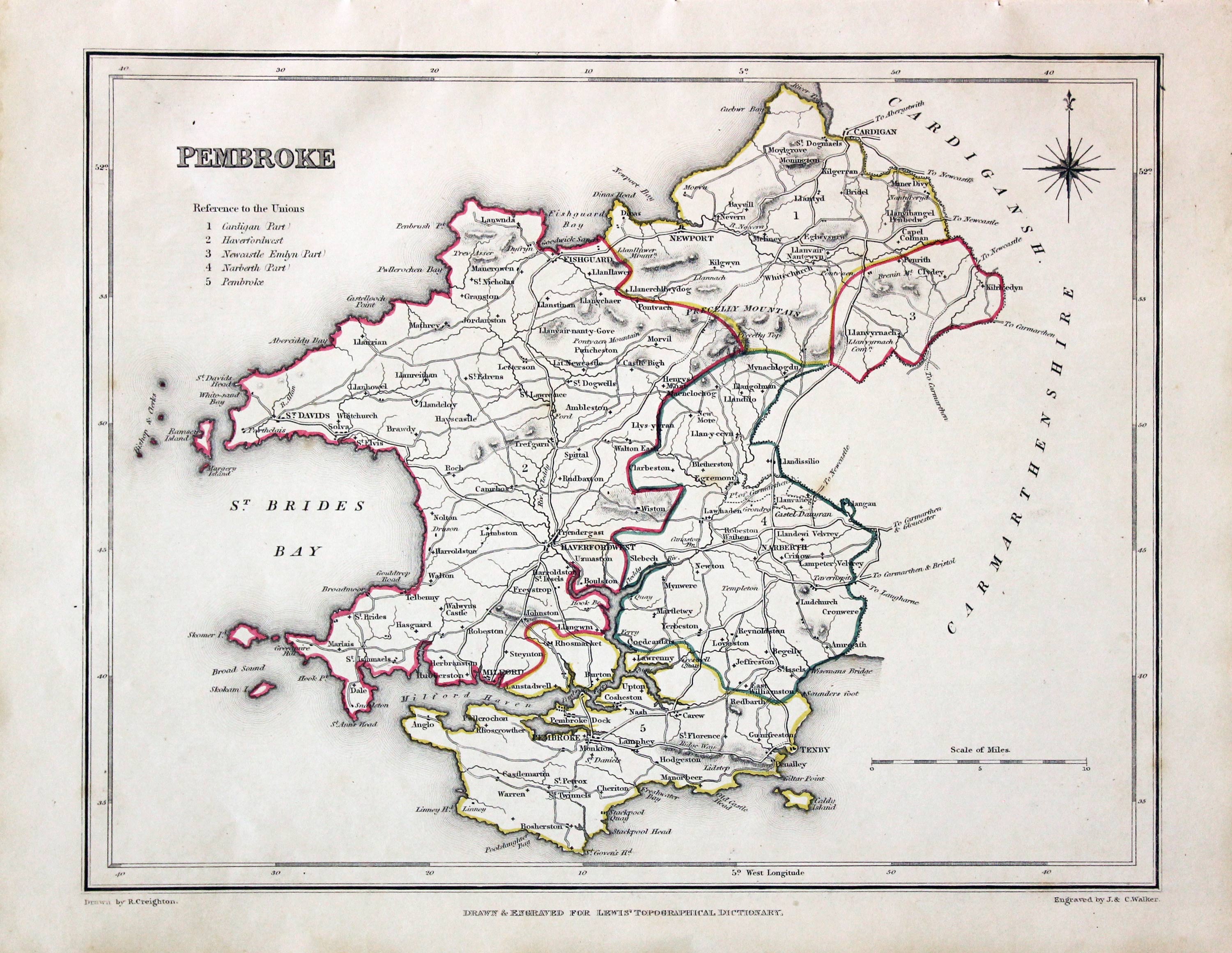 Cruchley's General Atlas 1848