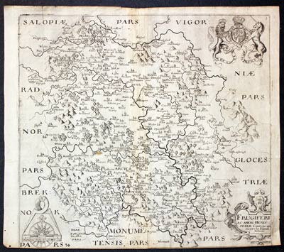 Herefordshire, William Kip 1637