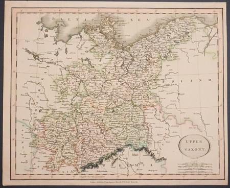Upper Saxony, John Cary 1813