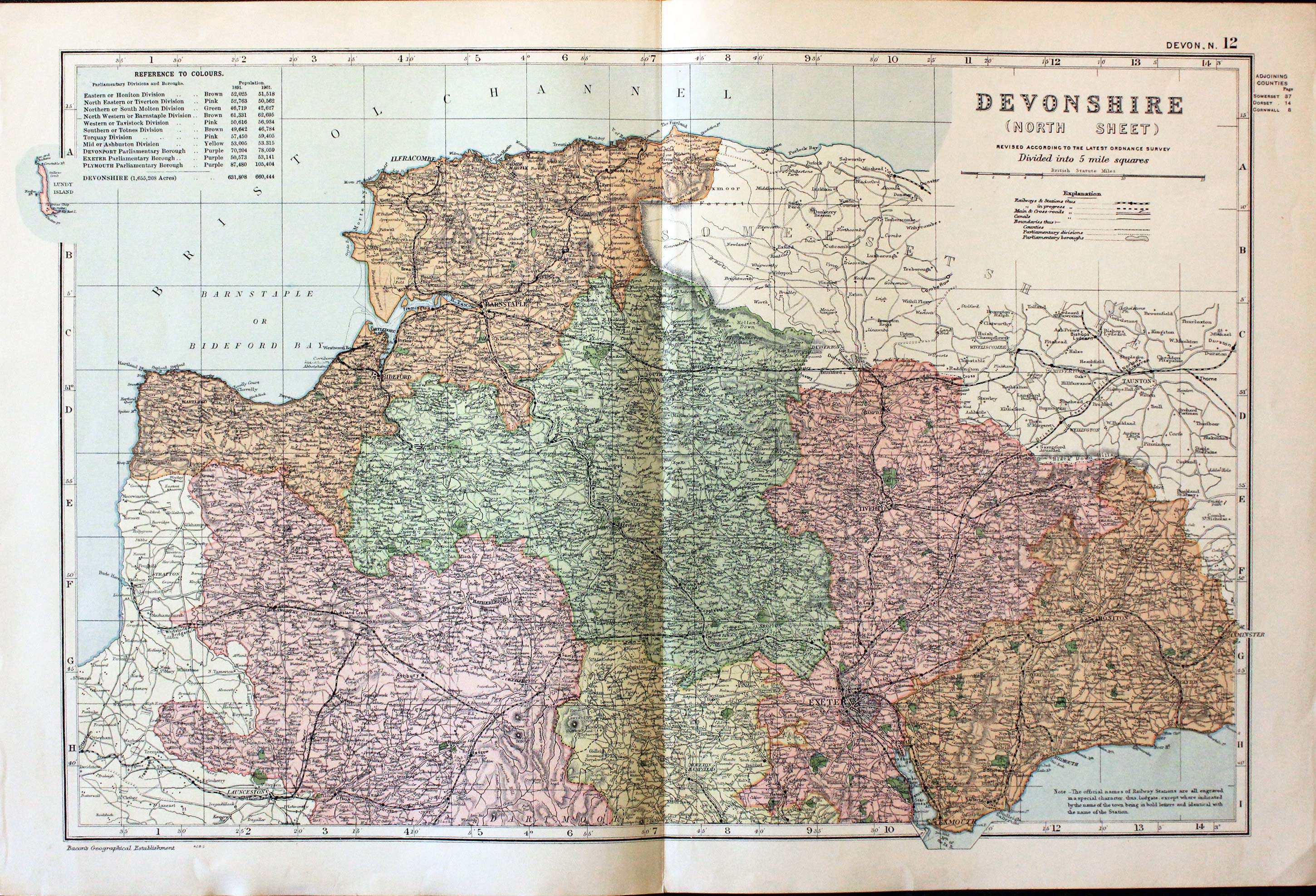 North Devonshire,  George Washington Bacon, c.1900