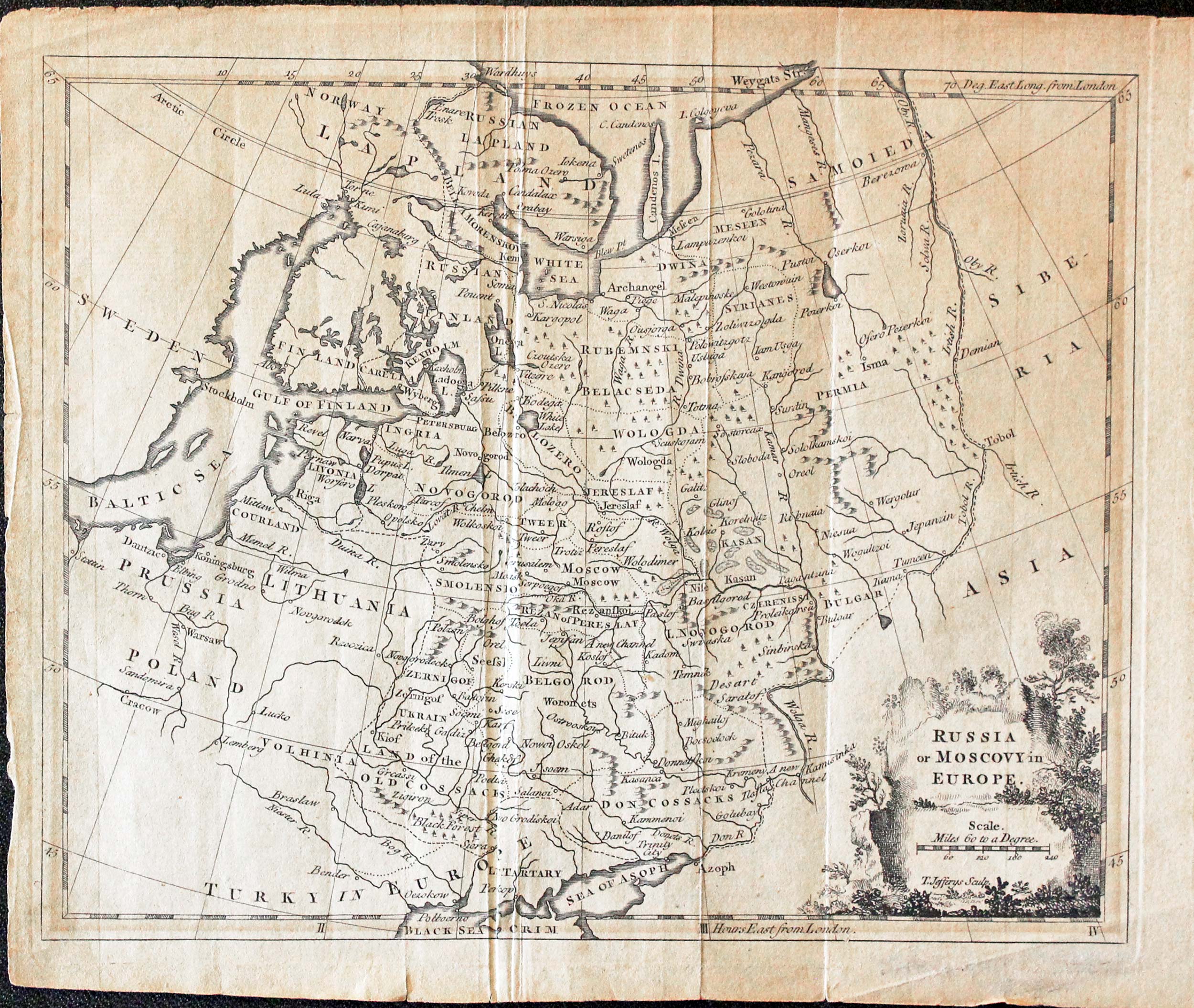 Russia in Erope, Thomas Jefferys c.1770