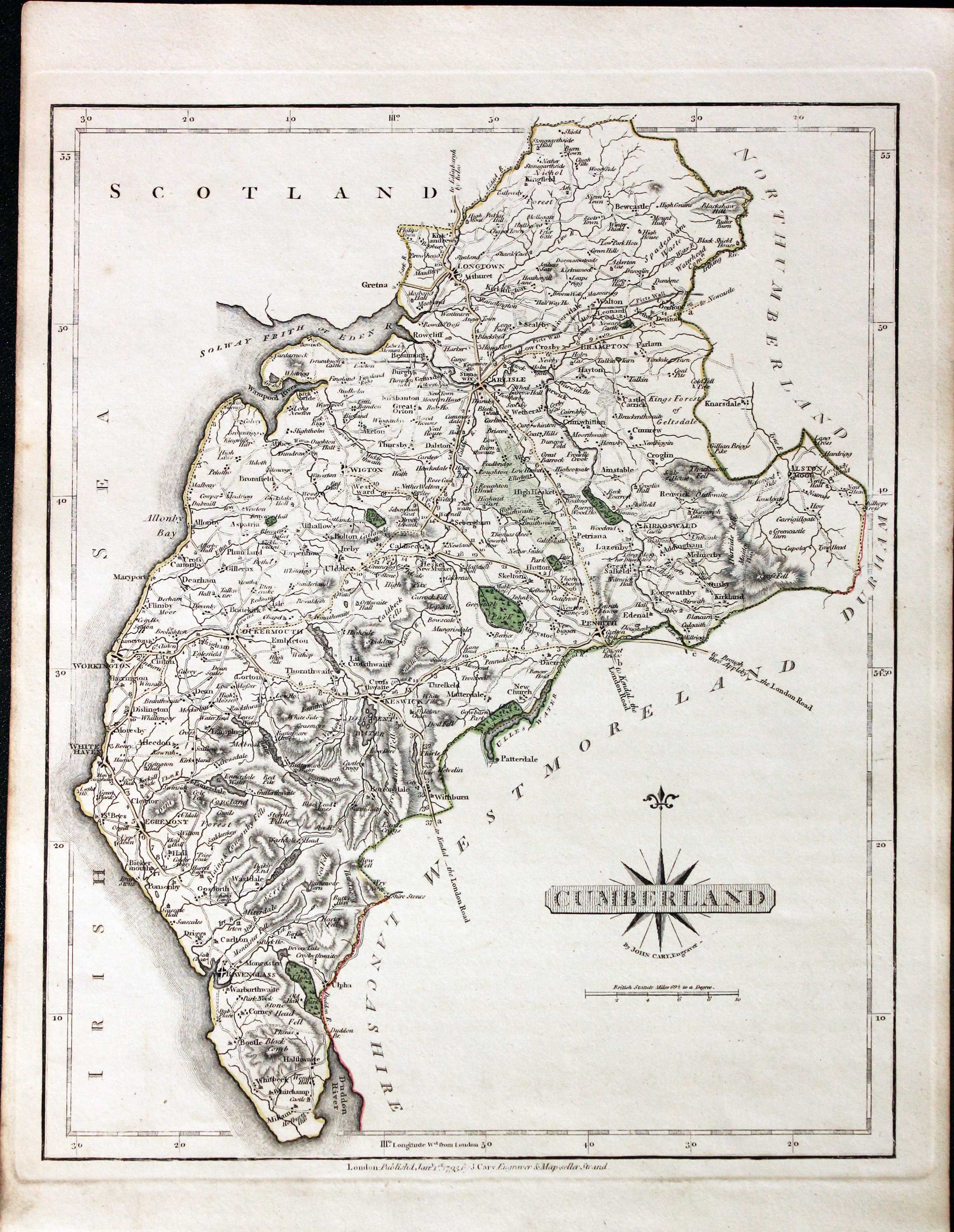 Cumberland, John Cary, 1802  Cumberland, John Cary, 1802