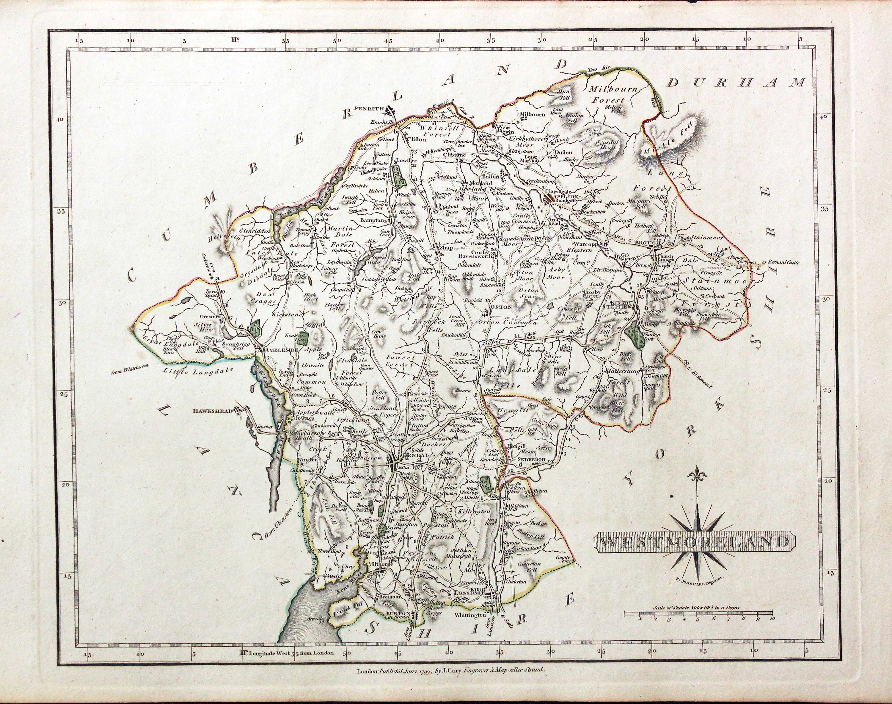 Westmorland, John Cary, 1802