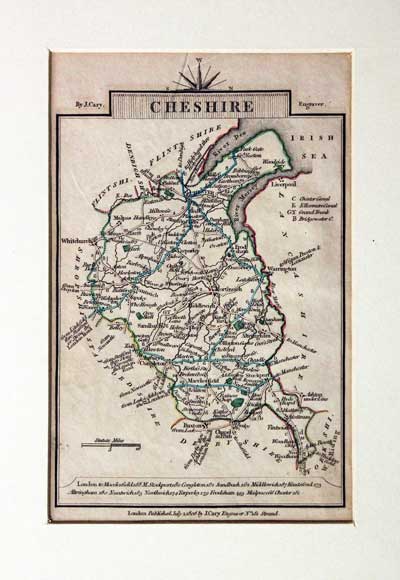 Cheshire, John Cary 1806
