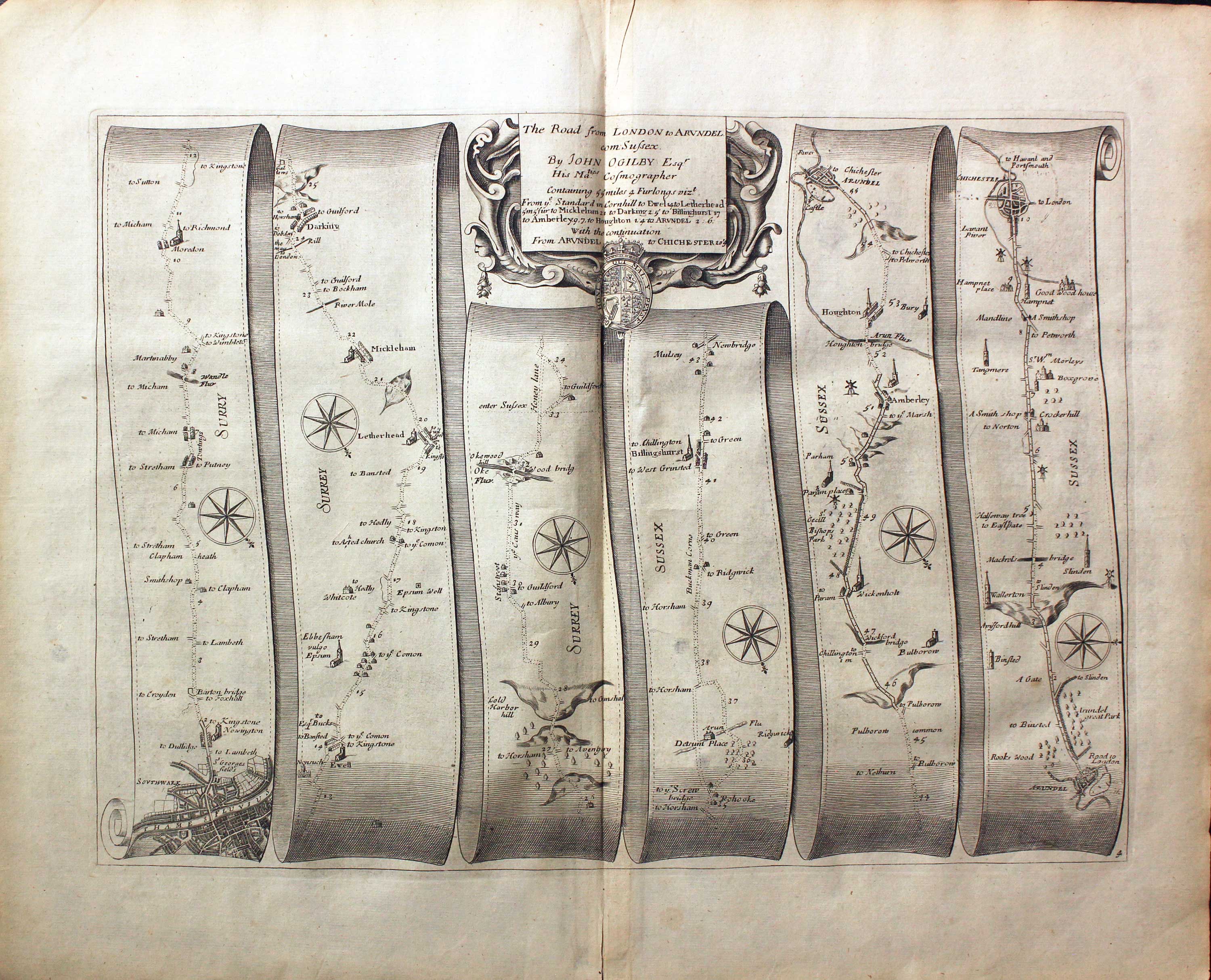 Plate 4 Arundel to Chichester
