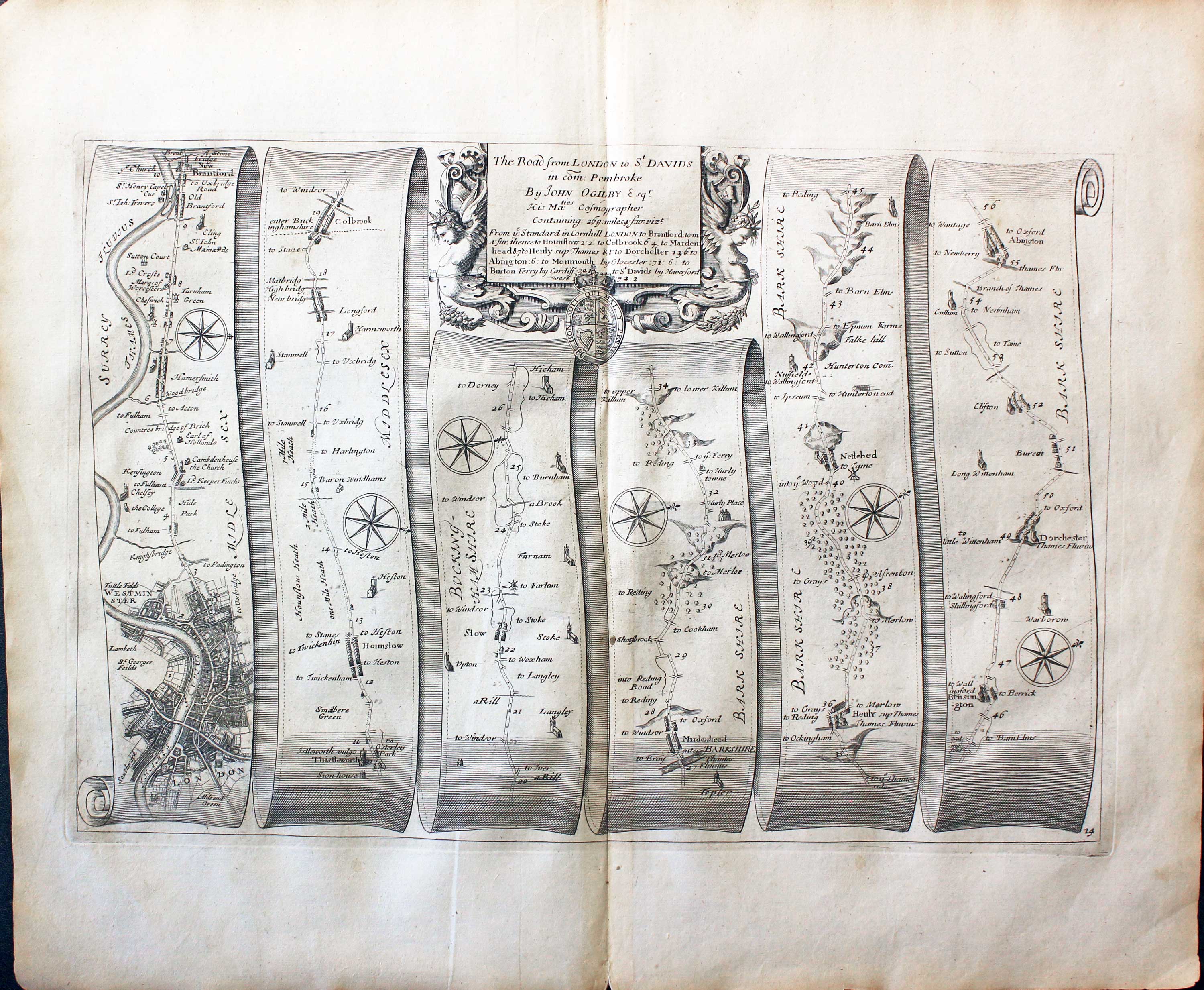 Plate 14 London to Abingdon