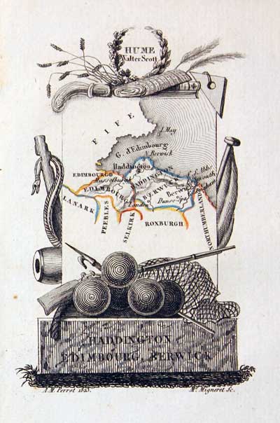 Haddington, Edinburgh and Berwickshire, Aristide M. Perrot 1824