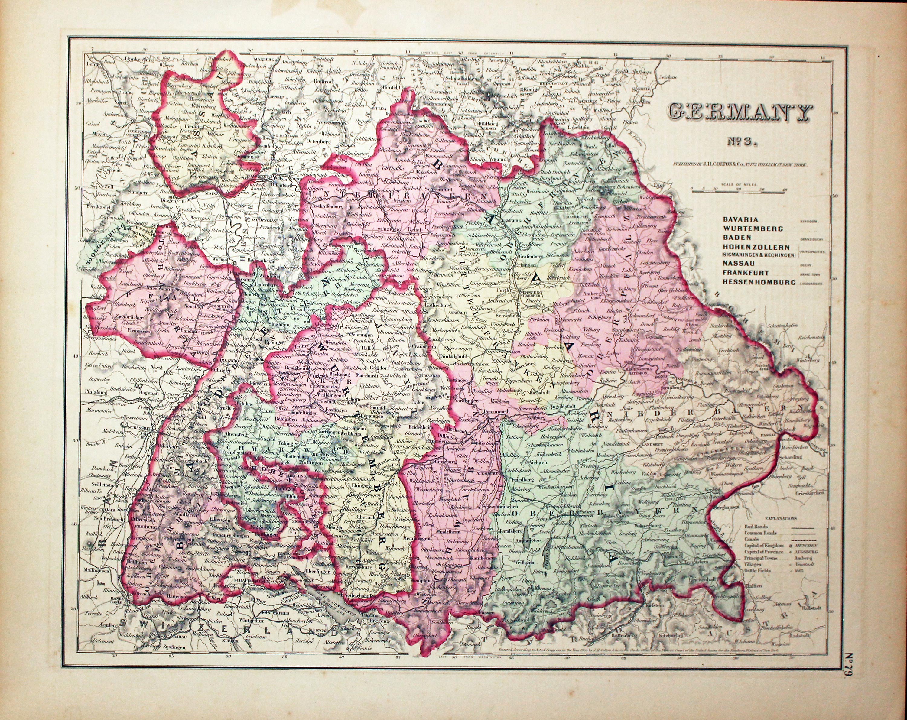 Southern Germany G. W. Colton c.1857  Southern Germany G. W. Colton c.1857