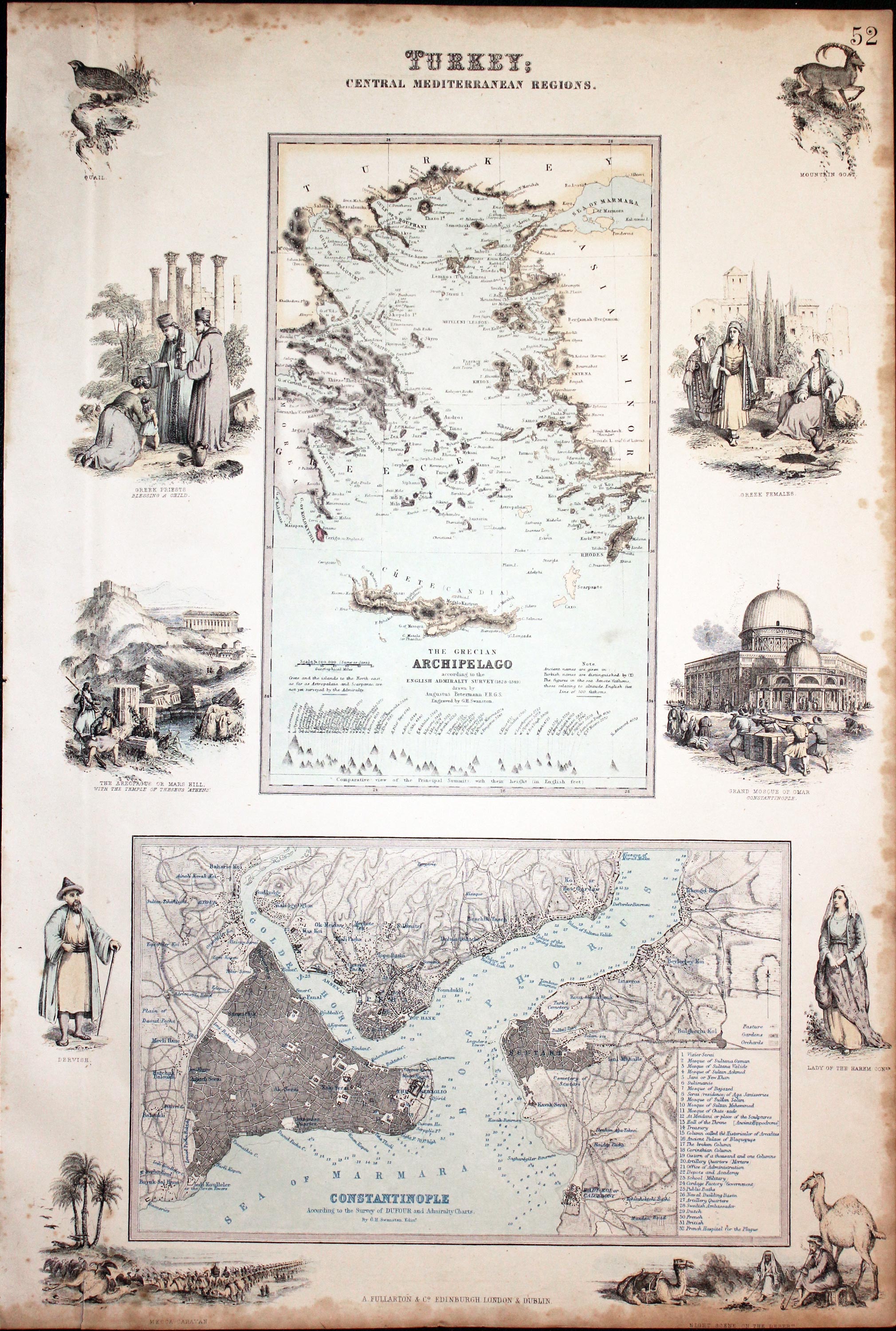 Turkey and the Aegean, Archibald Fullaton 1862  Turkey and the Aegean, Archibald Fullaton 1862