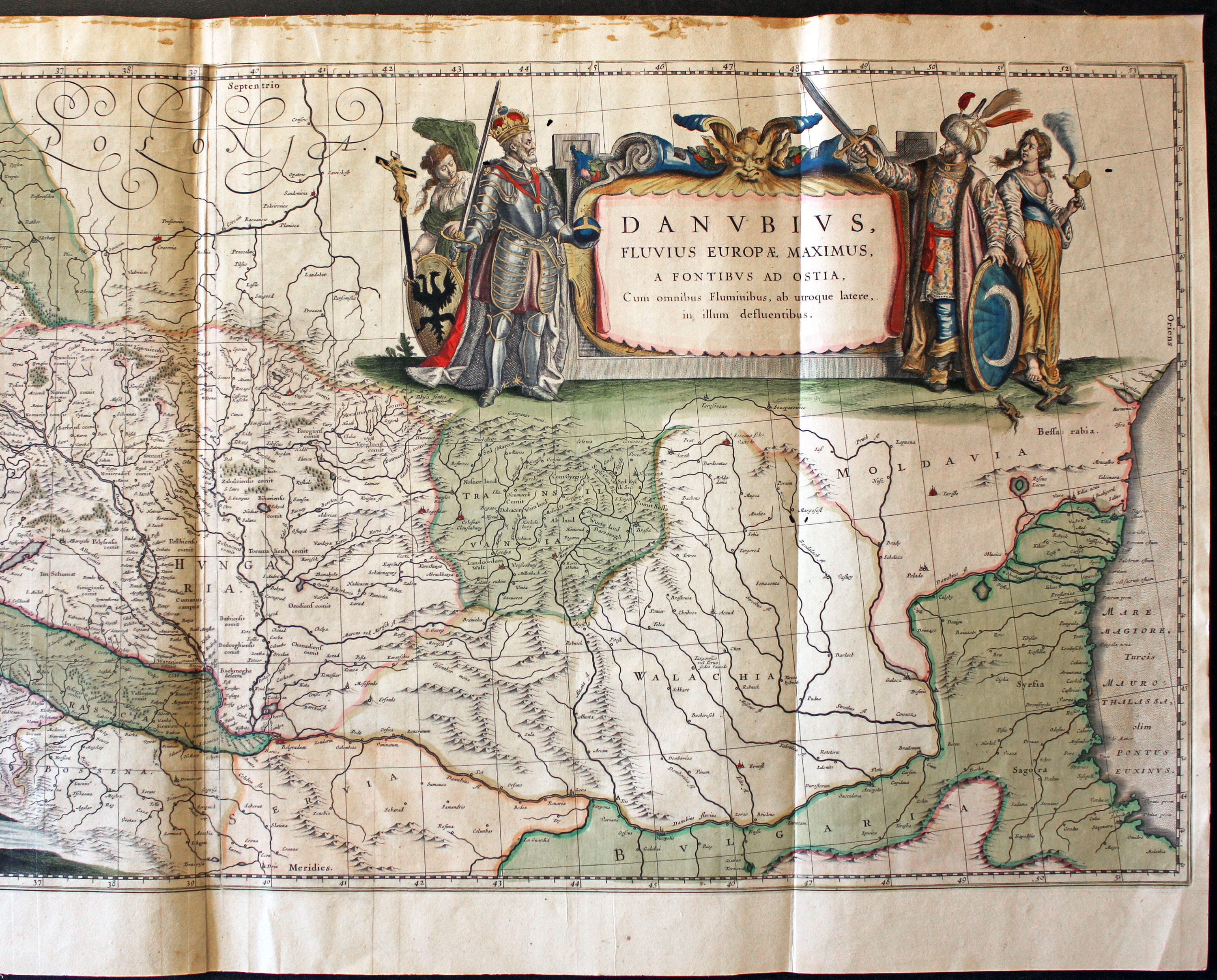 River Danube, Blaeu c.1646