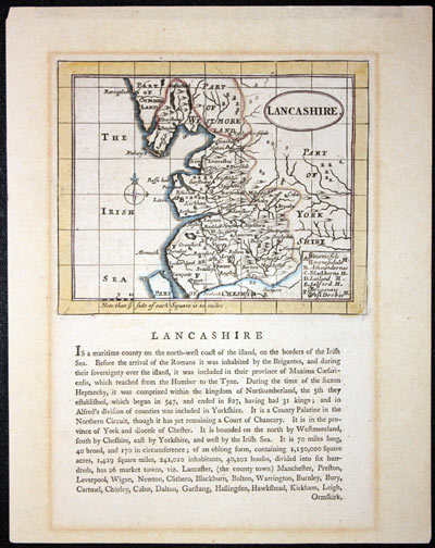  Lancashire John Seller c.1787 