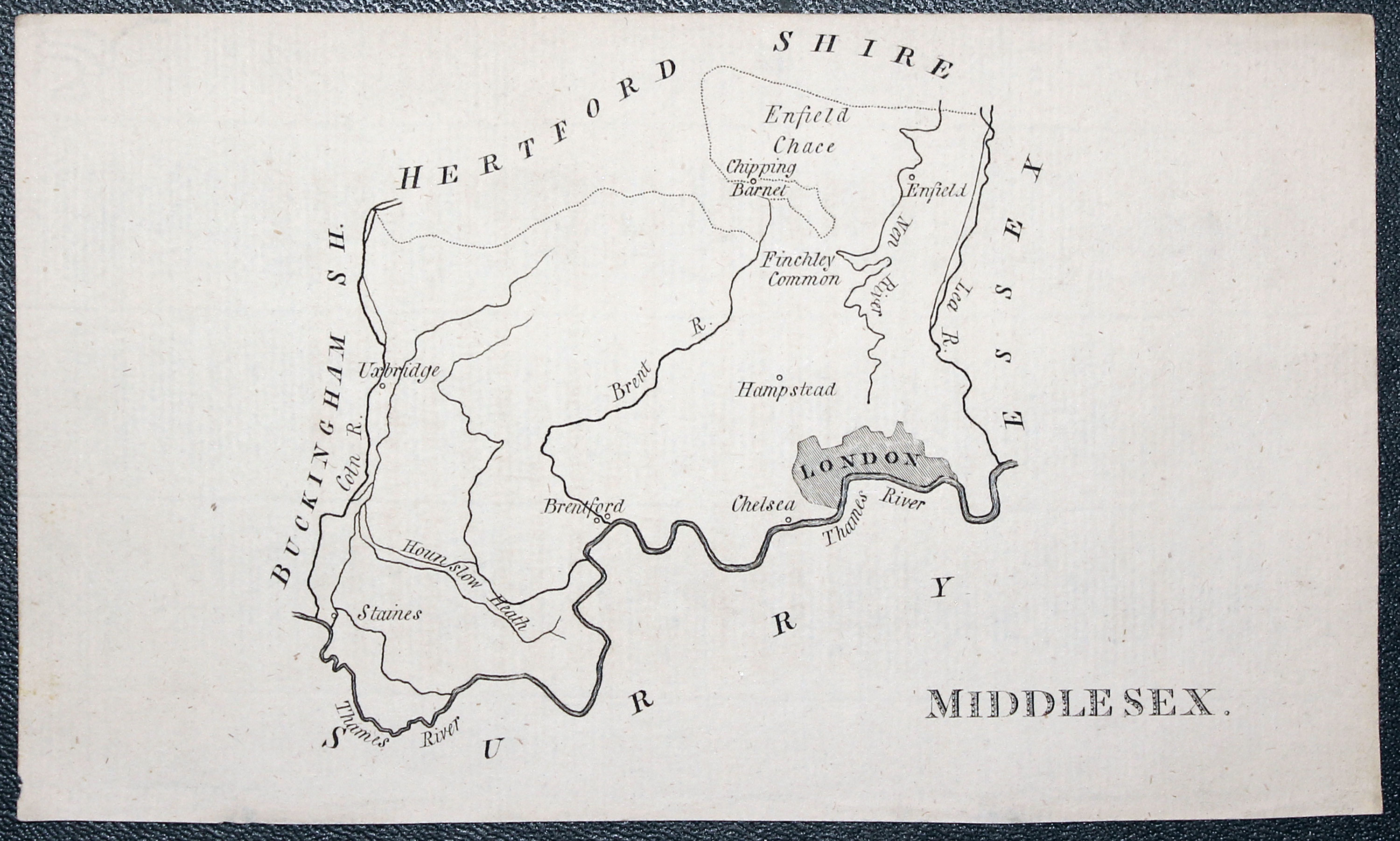 Middlesex John Aiken c.1800  Middlesex John Aiken c.1800
