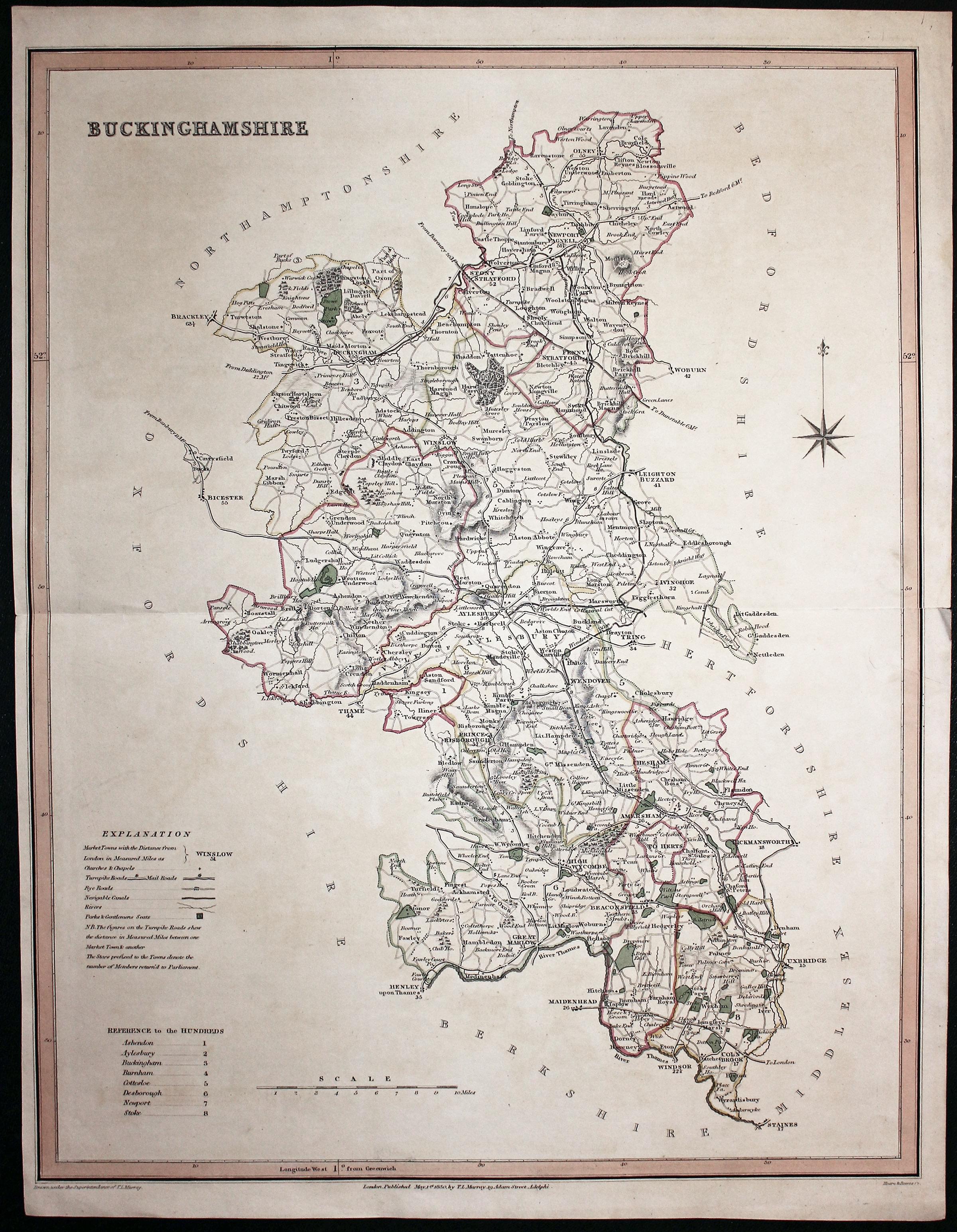 Buckinghamshire, T. L. Murray, 1831