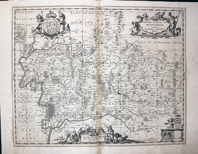 Hertfordshire and Middlesex, P. Schenk and G. Valk, c.1700