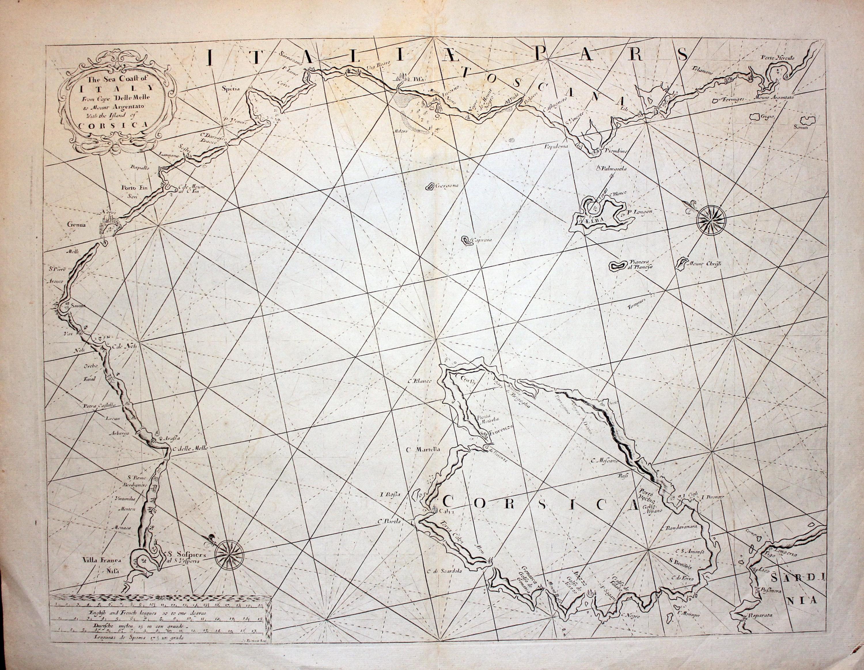 Cape Delle Melle to Mount Argentato, John Seller, c.1785.