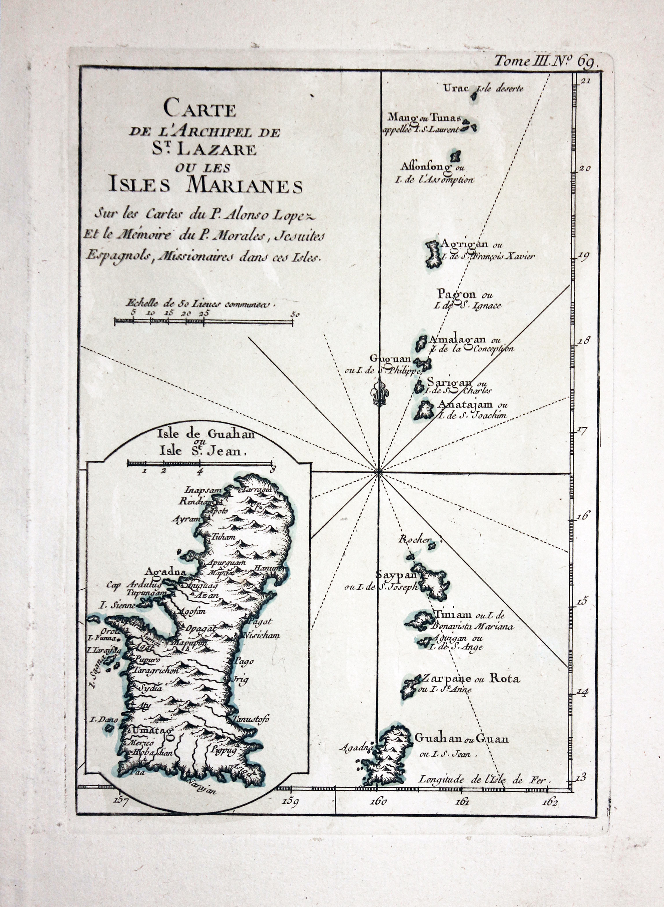 Mariana Islands, Pacicif J. N. Nellin 1764