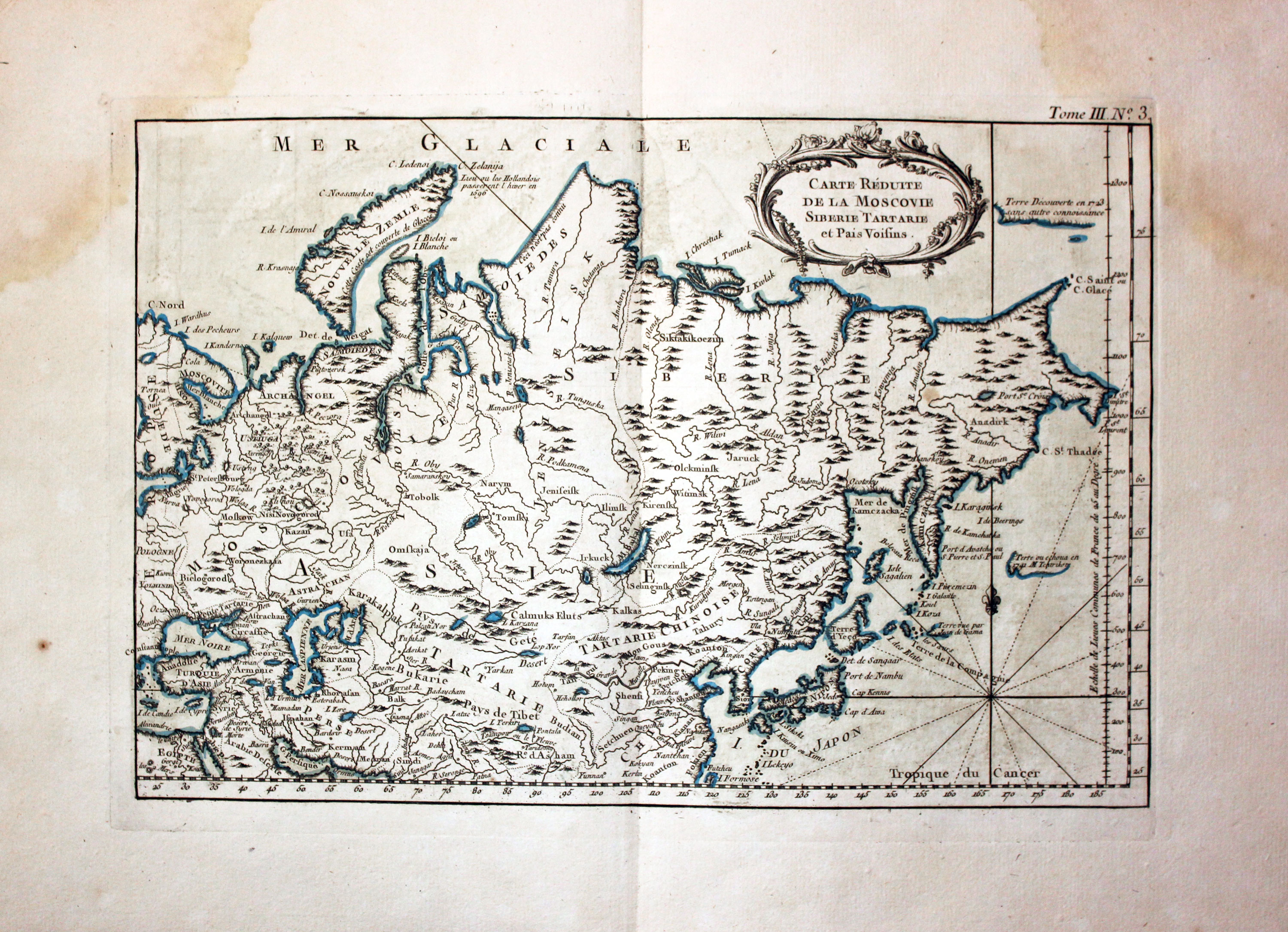 Siberia and Tartary, J. N. Bellin 1764