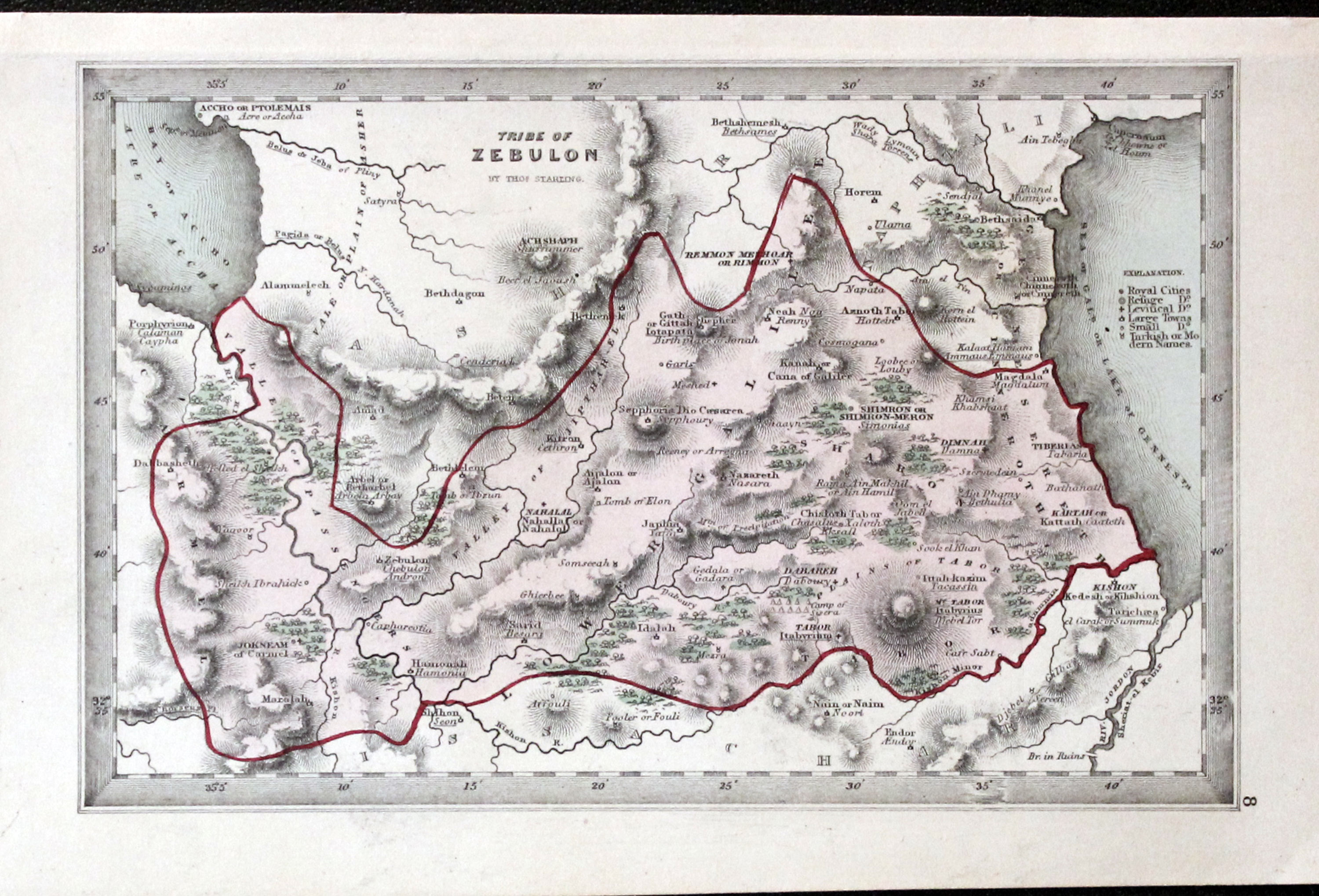 Tribe of Zebulon Thomas Starling, 1850  Tribe of Zebulon Thomas Starling, 1850