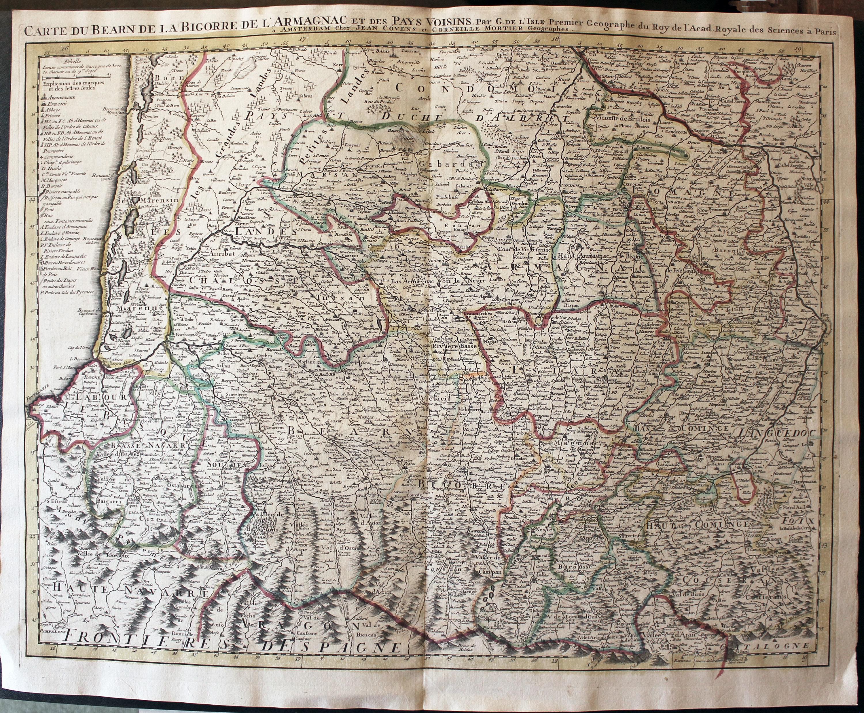 South West France, J. Covens and C. Mortier, c.1740