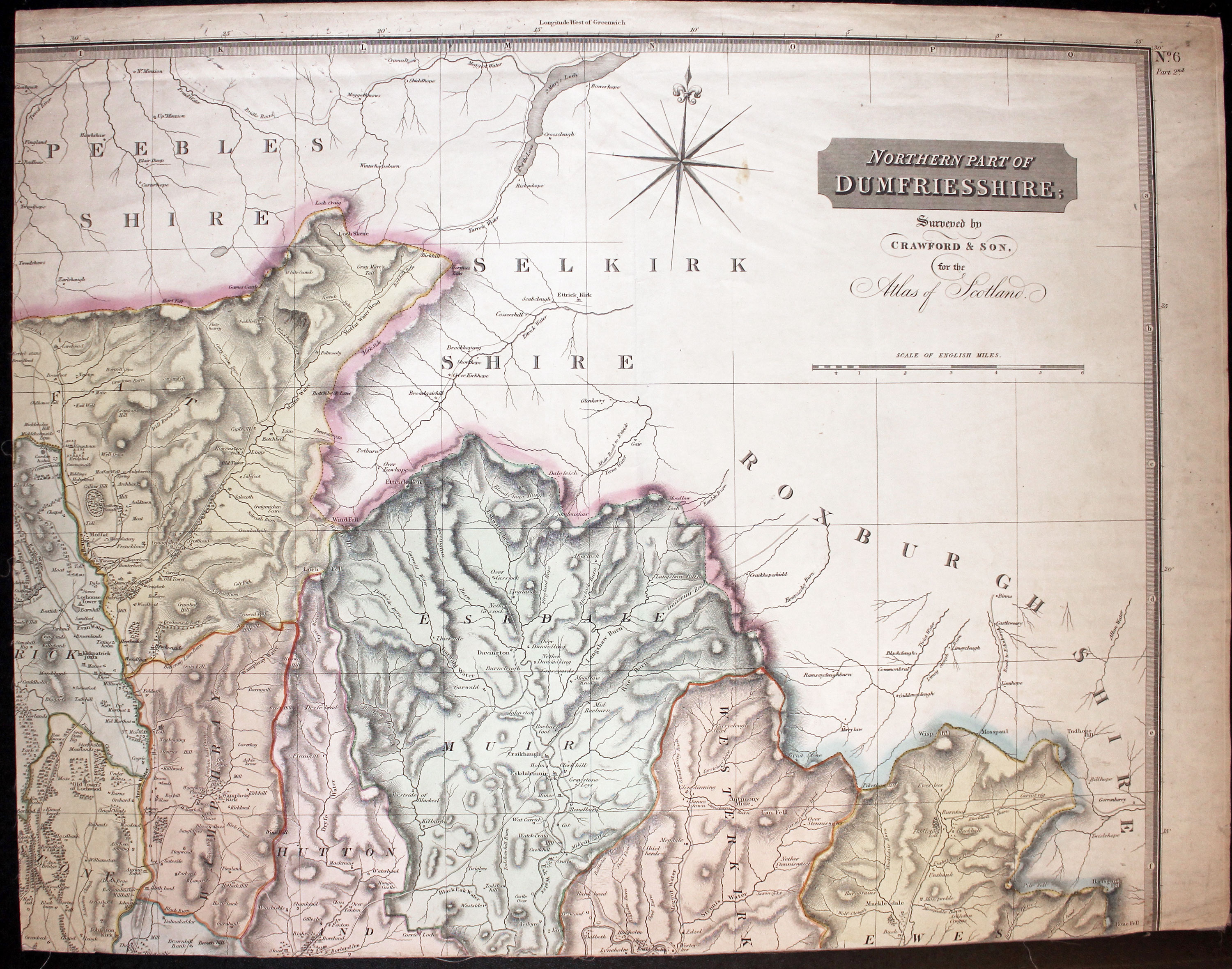 Sheet 3 Dumfriesshire by John Thomson 1832