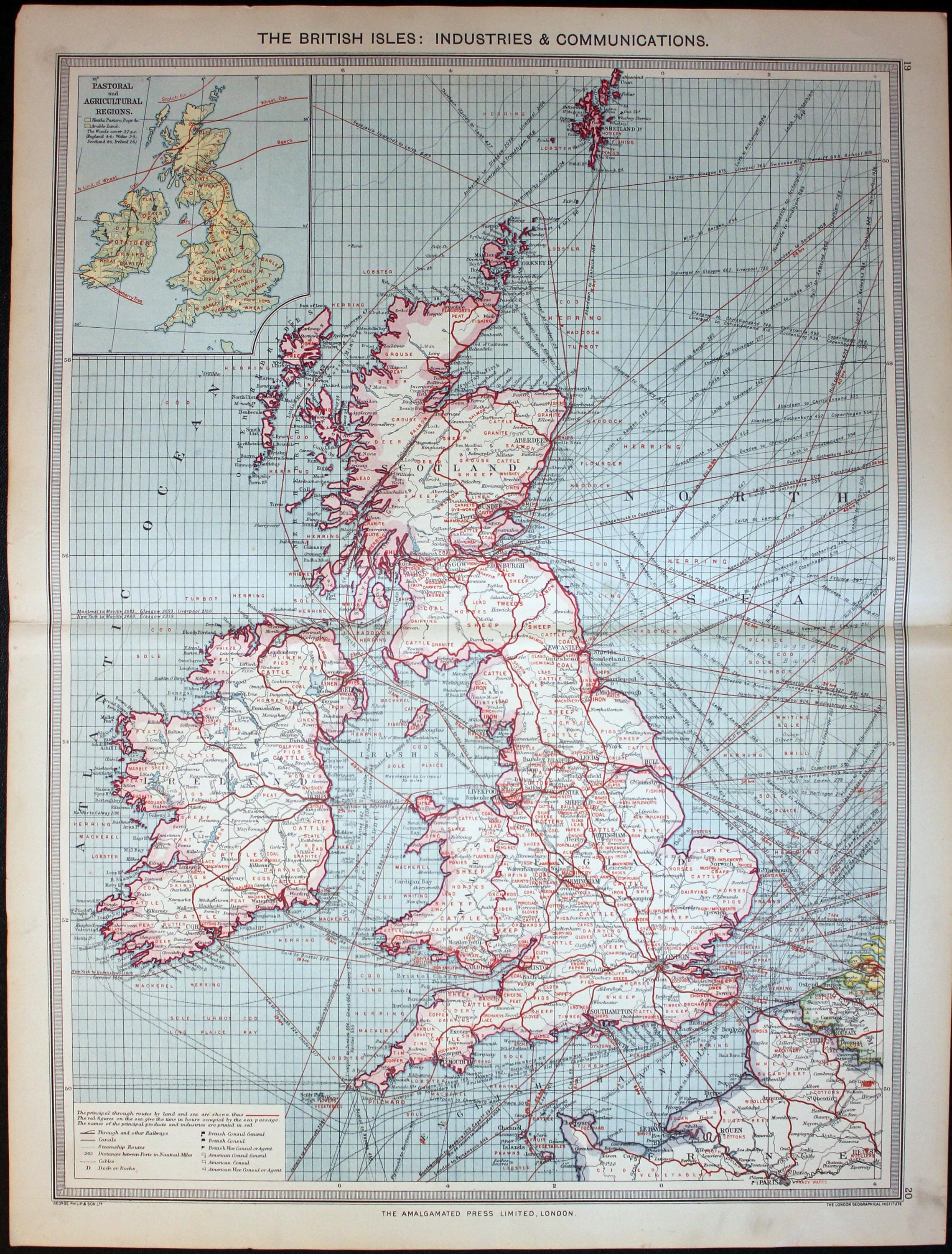 British Isles - Industries, George Philip
