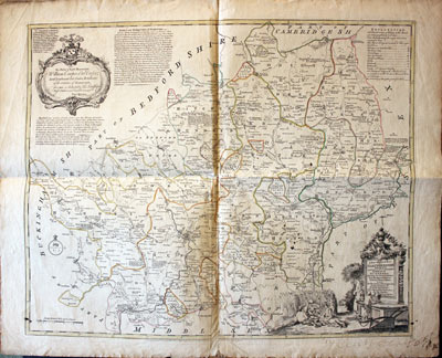 Hertfordshire, Thomas Kitchin c.1762