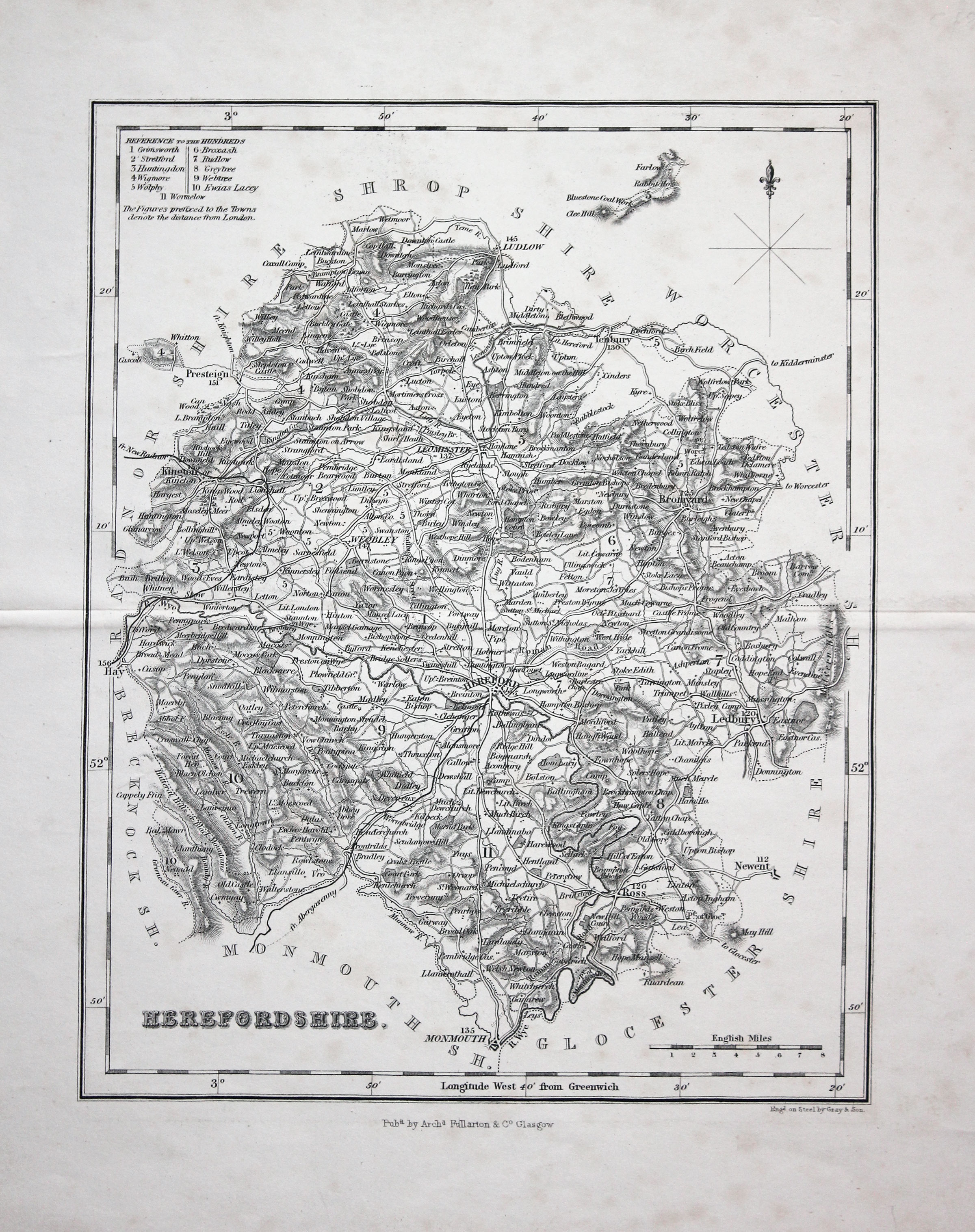 Herefordshire, Archibald Fullarton c.1840