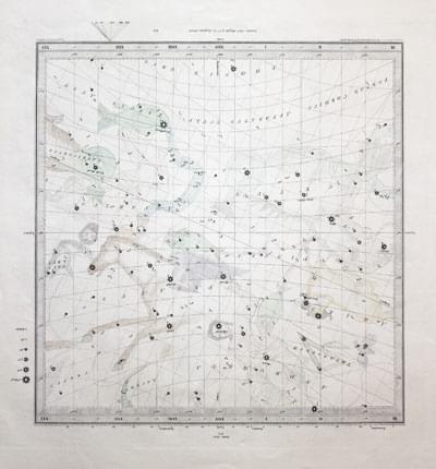 Celestial Chart No. 1 S.D.U.K. 1844