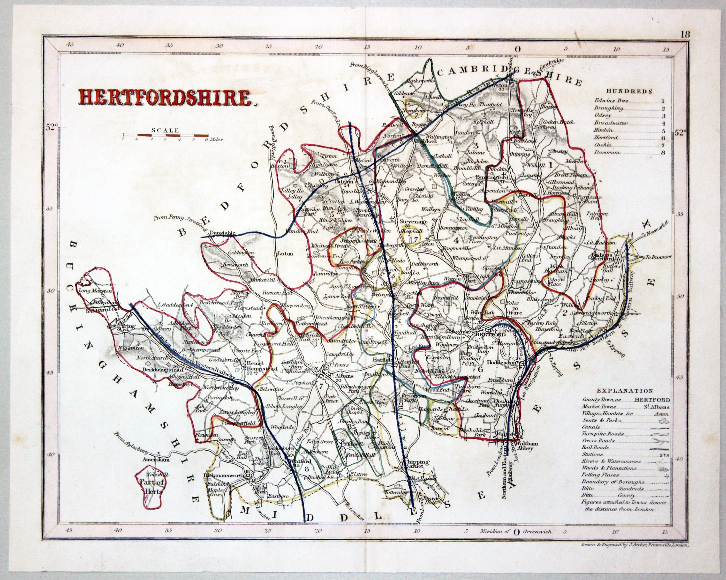 Hertfordshire Joshua Archer c.1860  Hertfordshire Joshua Archer c.1860