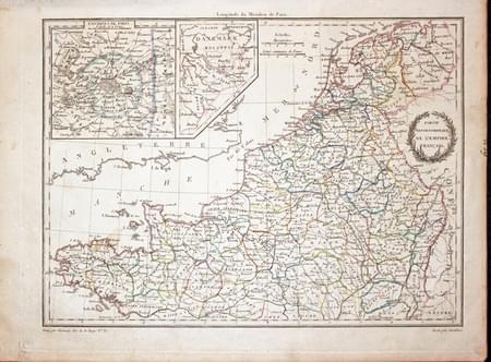 North West France, Conrad Malte-Brun, 1812