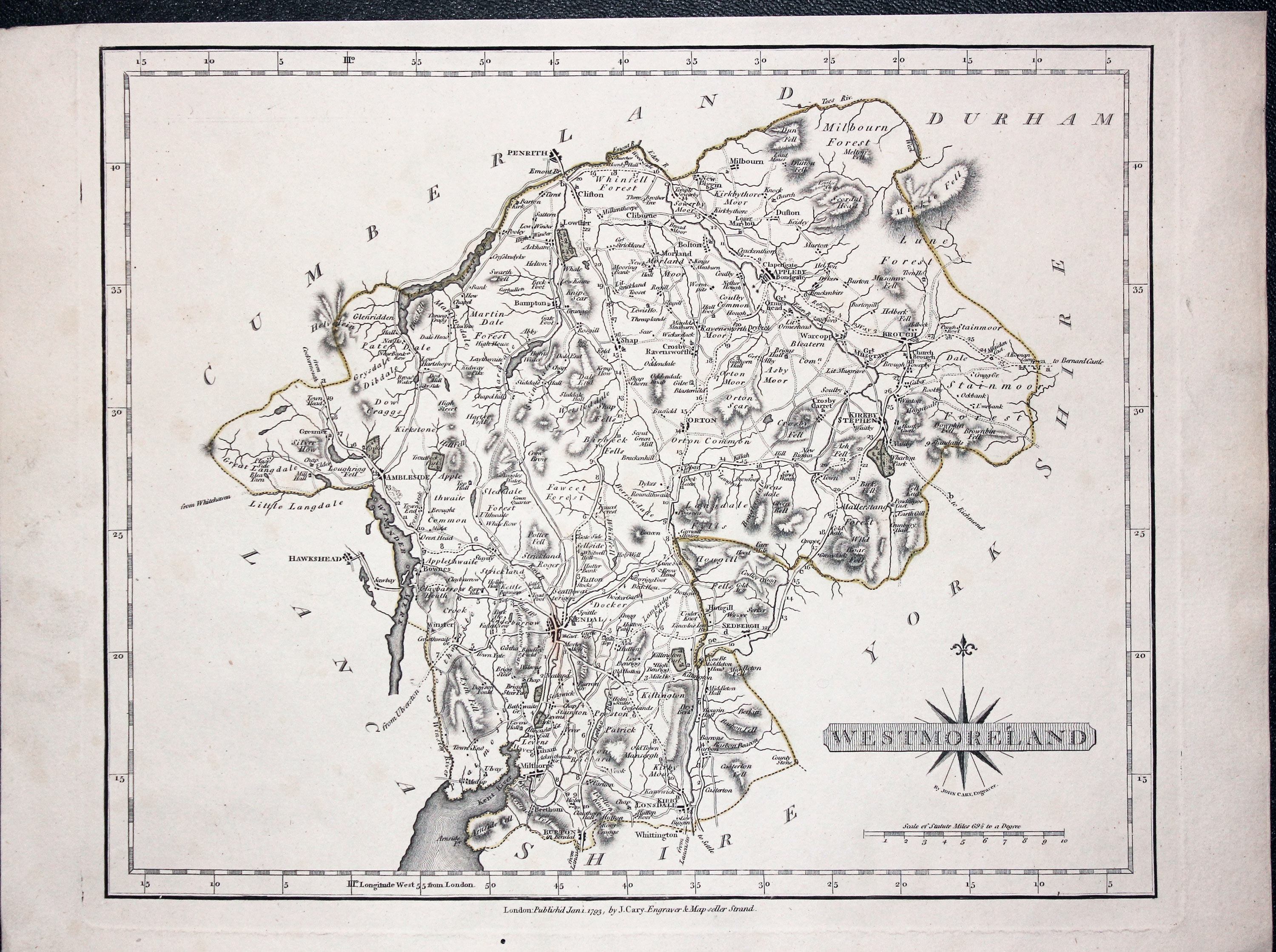 Westmorland, John Cary, 1793