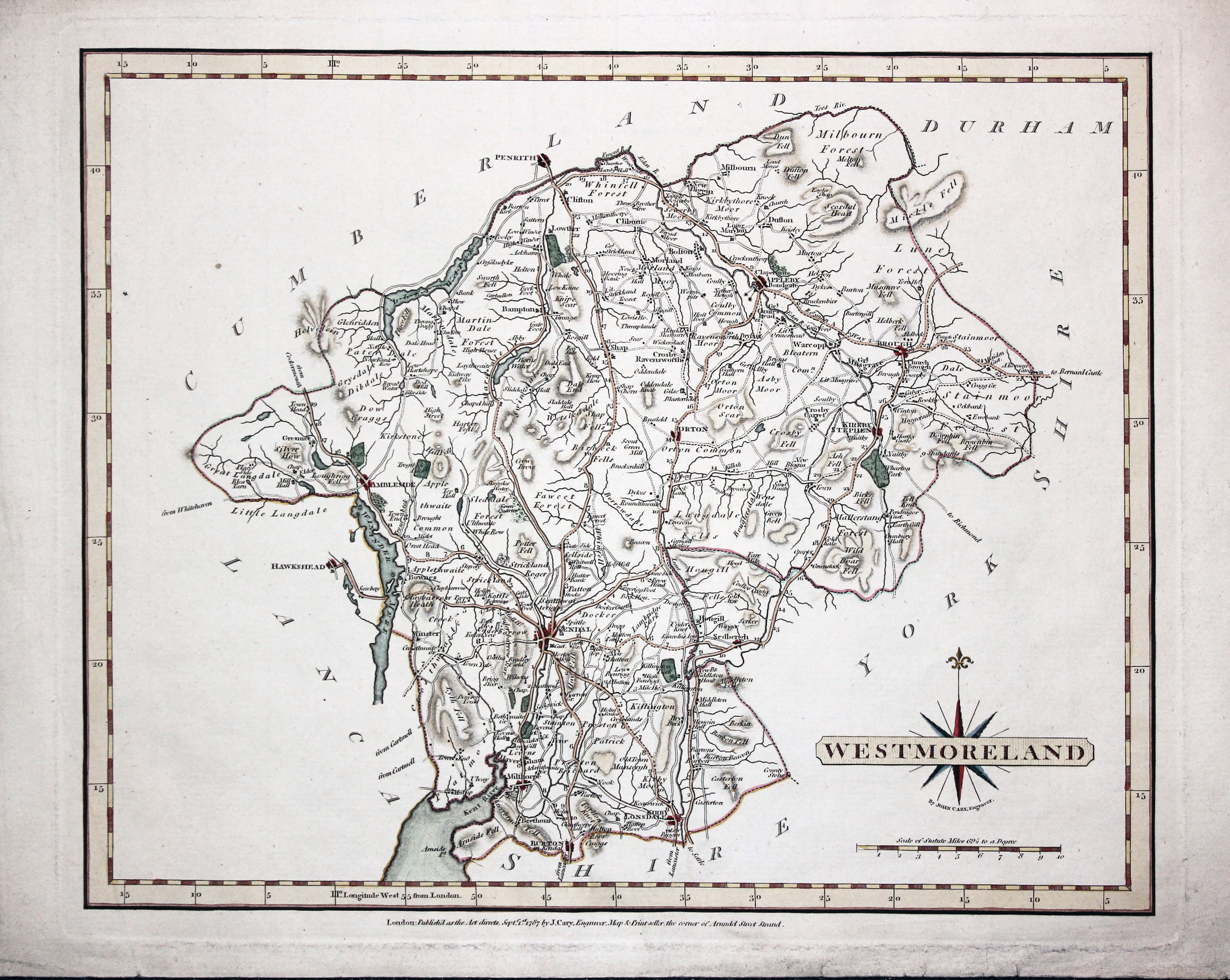 Westmorland, John Cary, 1787