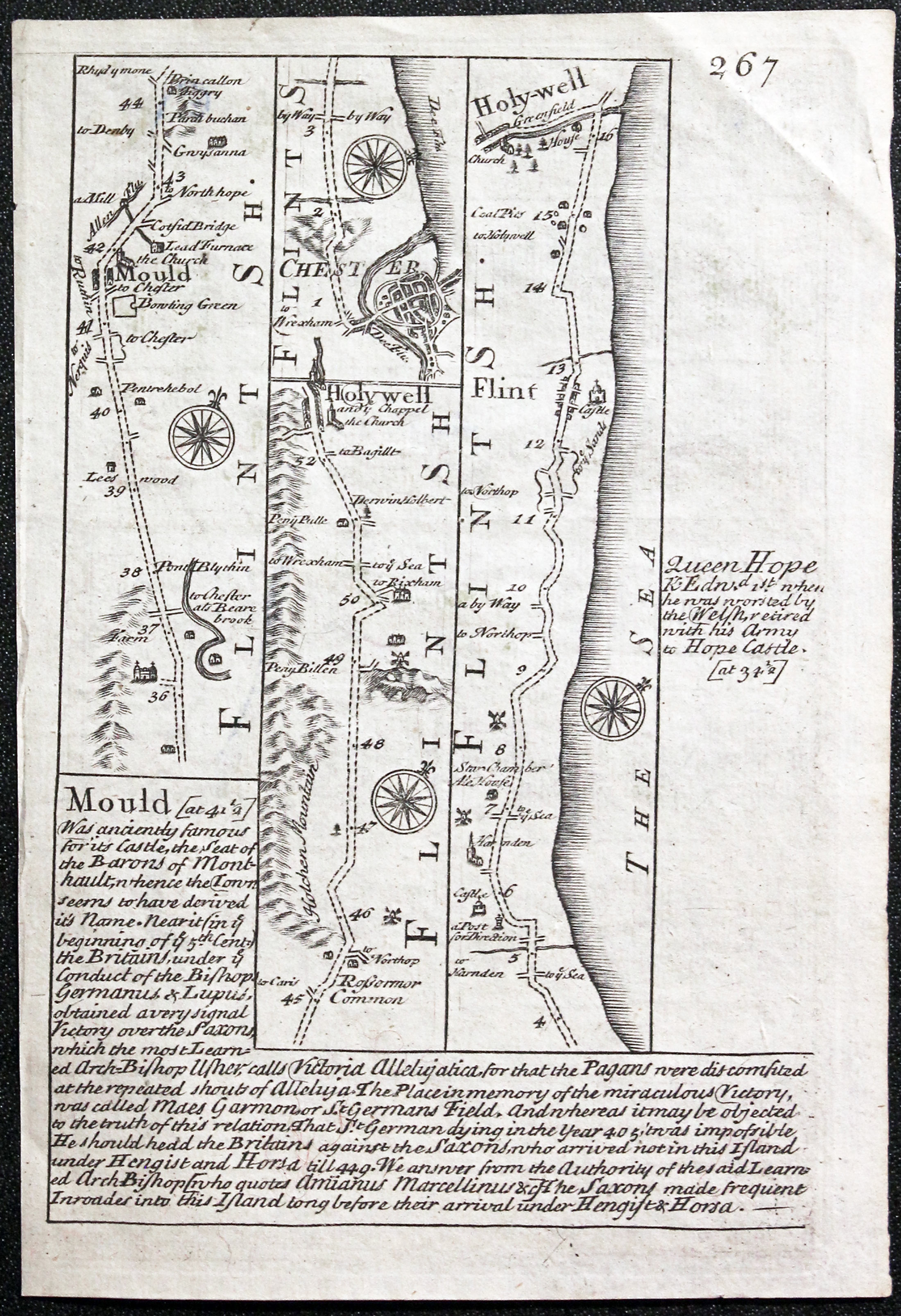 Durham, John Owen and Emanuel Bowen c.1730  Durham, John Owen and Emanuel Bowen c.1730