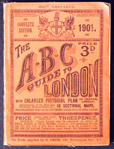  ABC Guide to London 1901 