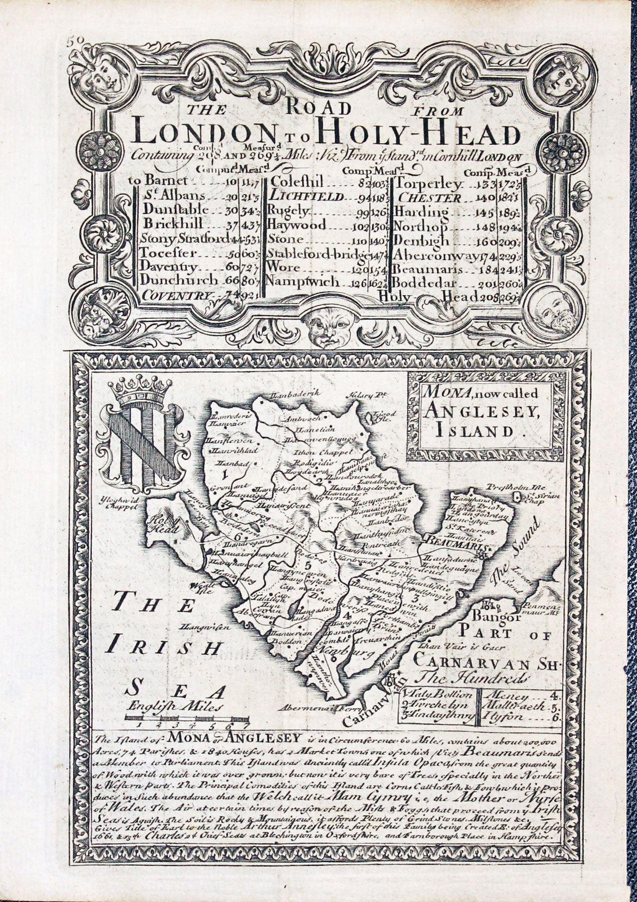 Anglesey, John Owen and Emaneuil Bowen, 1753  Anglesey, John Owen and Emaneuil Bowen, 1753