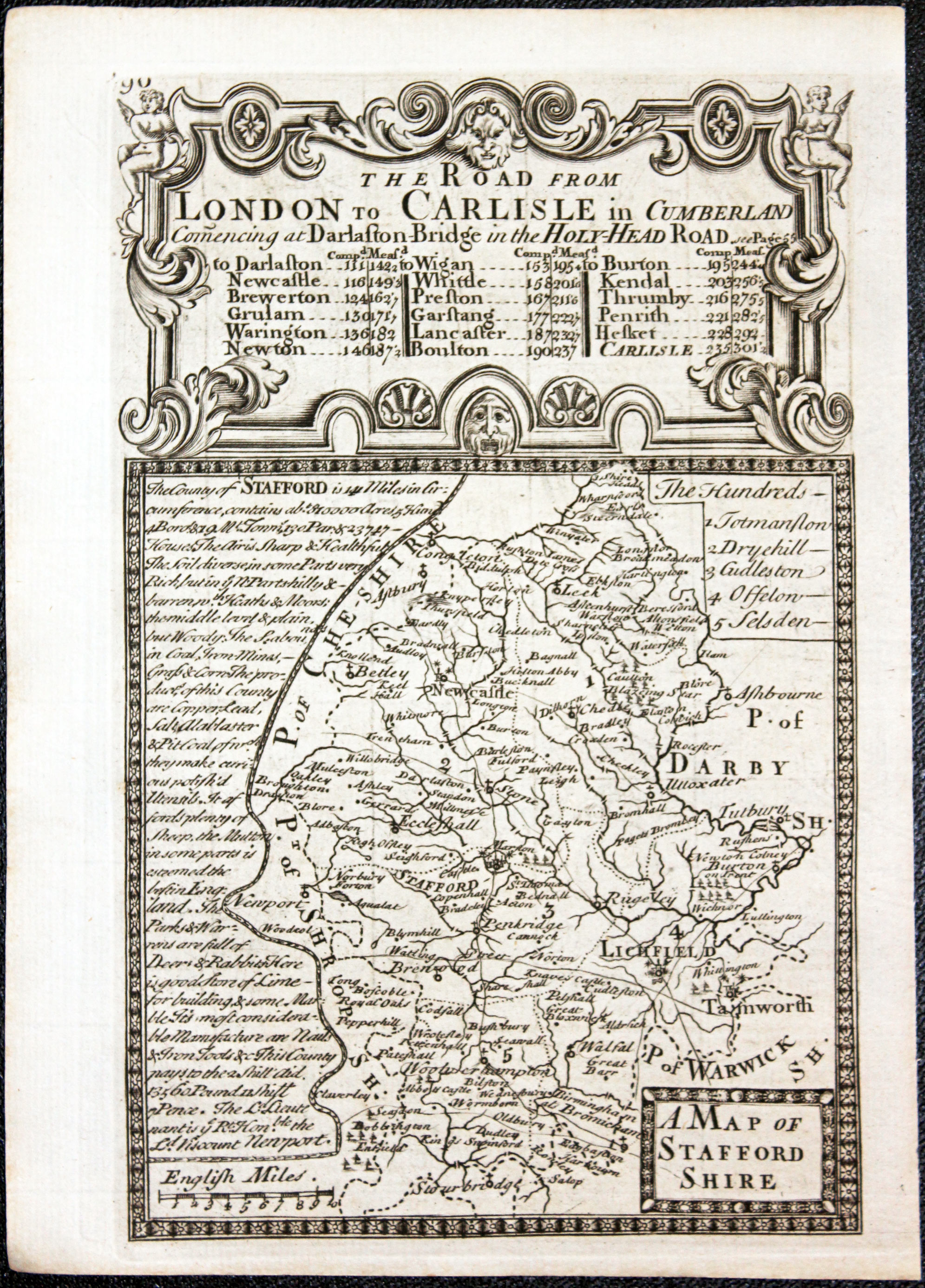 Staffordshire, Samuel Lewis 1845