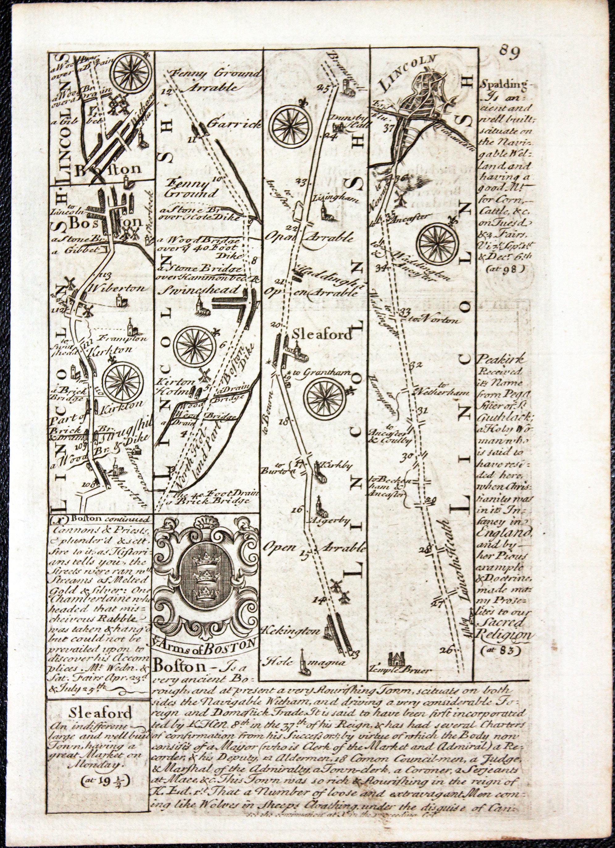 Staffordshire, Samuel Lewis 1845