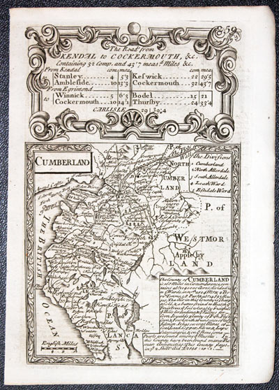Cumberland , John Owen and Emanuel Bowen 1753