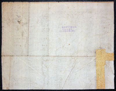 Map of Yorkshire by Pieter van den Keere c.1646