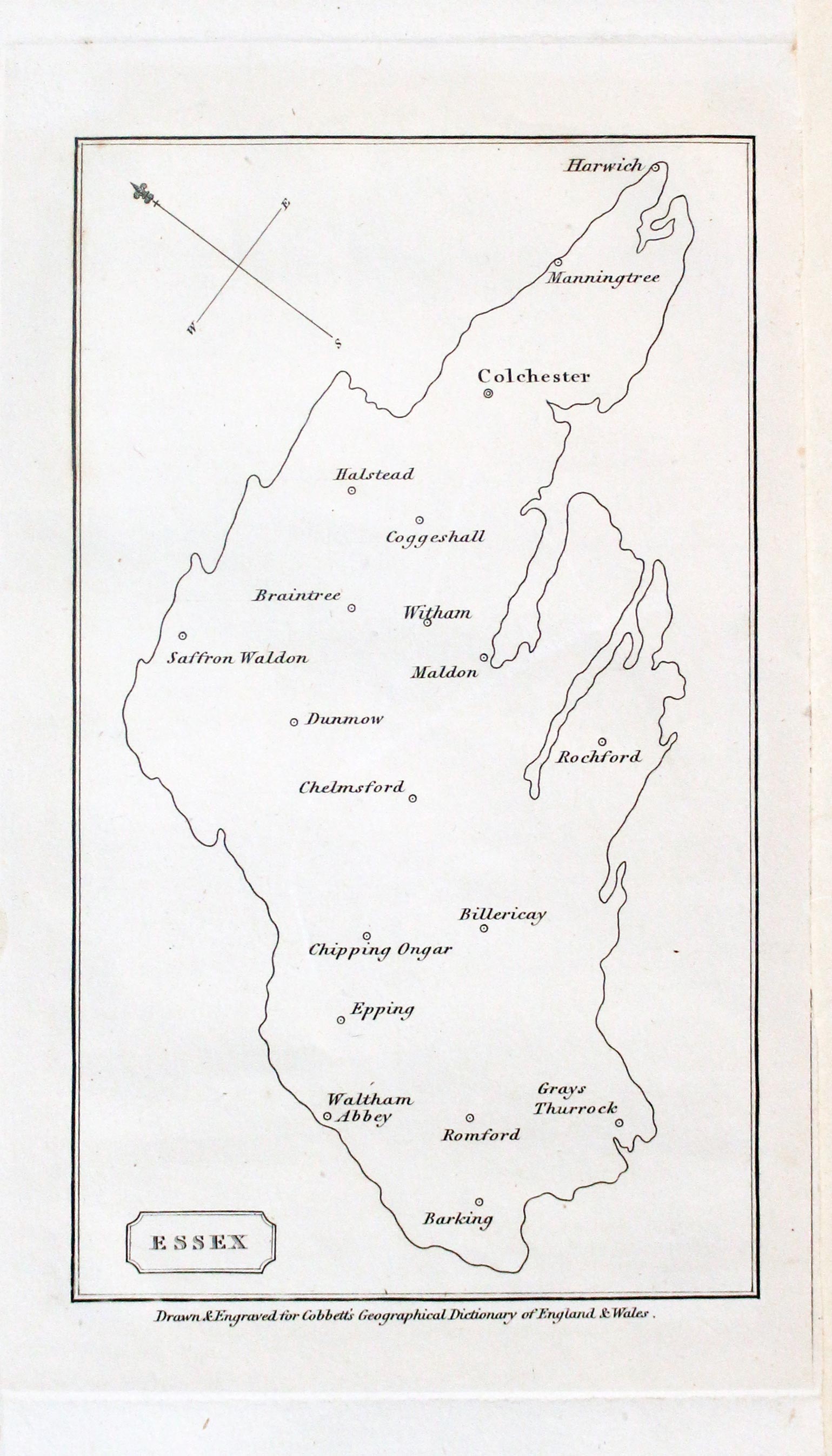 Essex by William Cobbett c.1832  Essex by William Cobbett c.1832