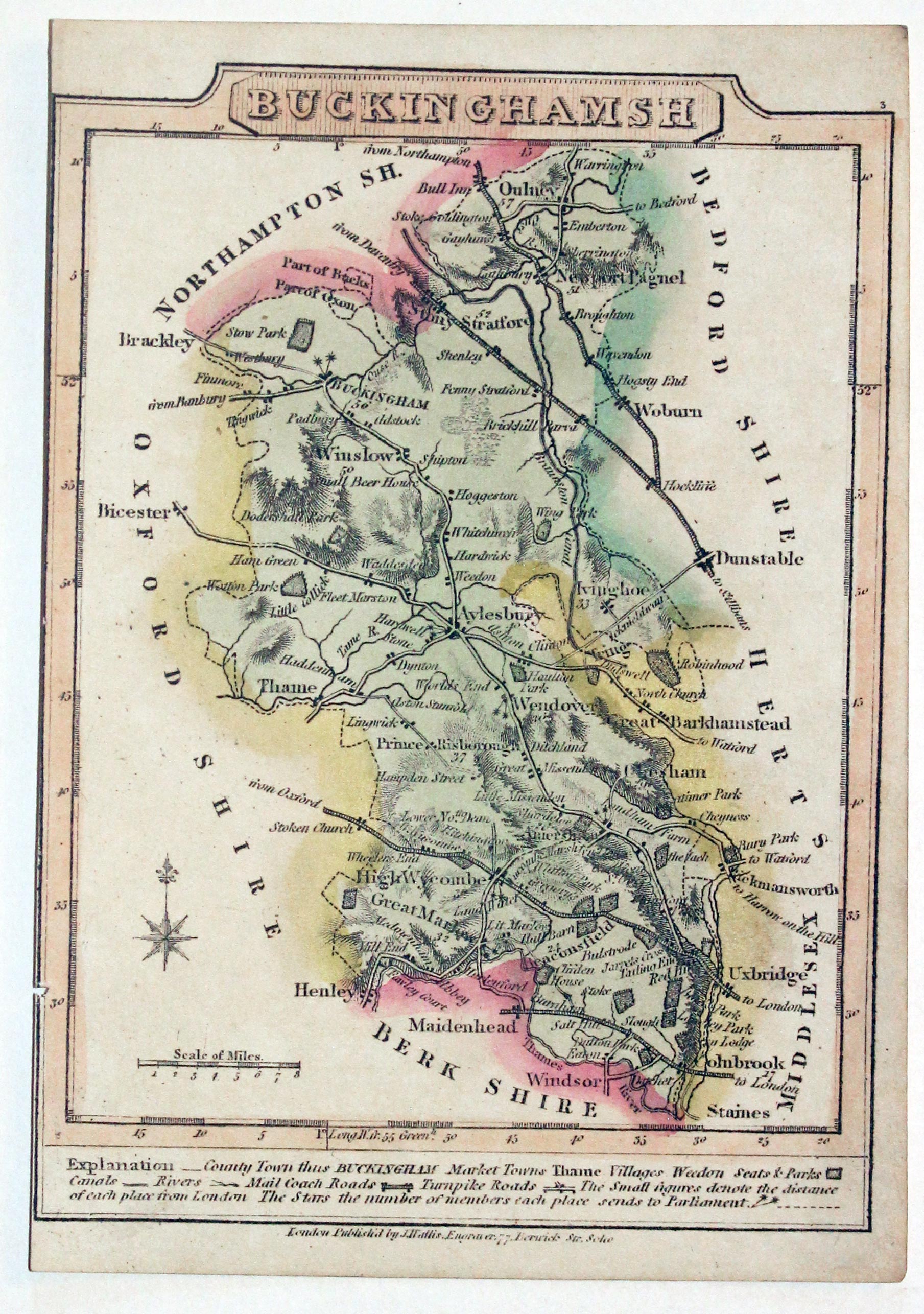 Buckinghamshire by James Wallis 1810