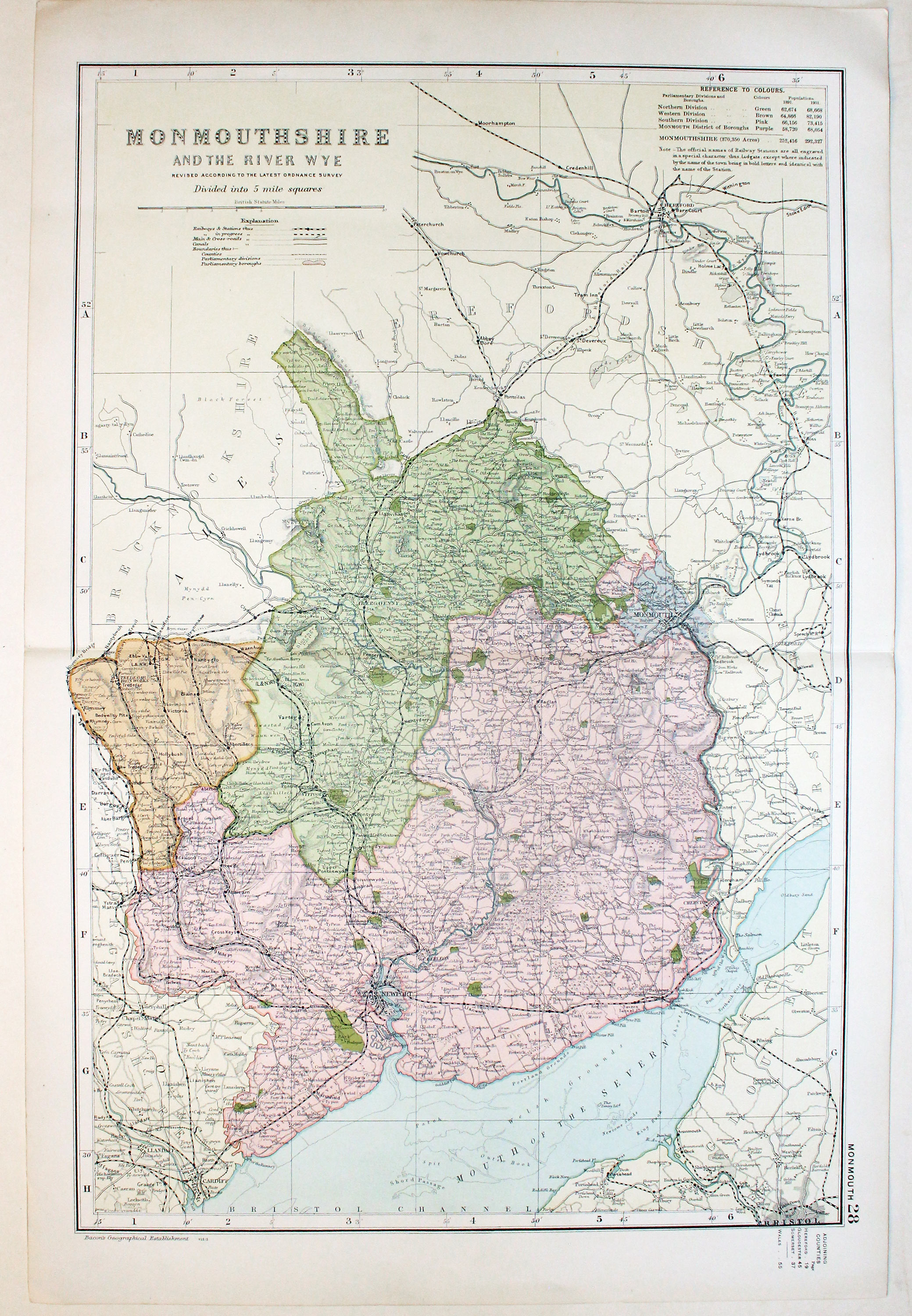 Monmouthshire by George Washington Bacon c.1898