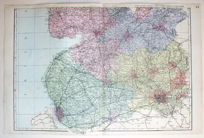 Southern Lancashire by Edward Weller, c.18998