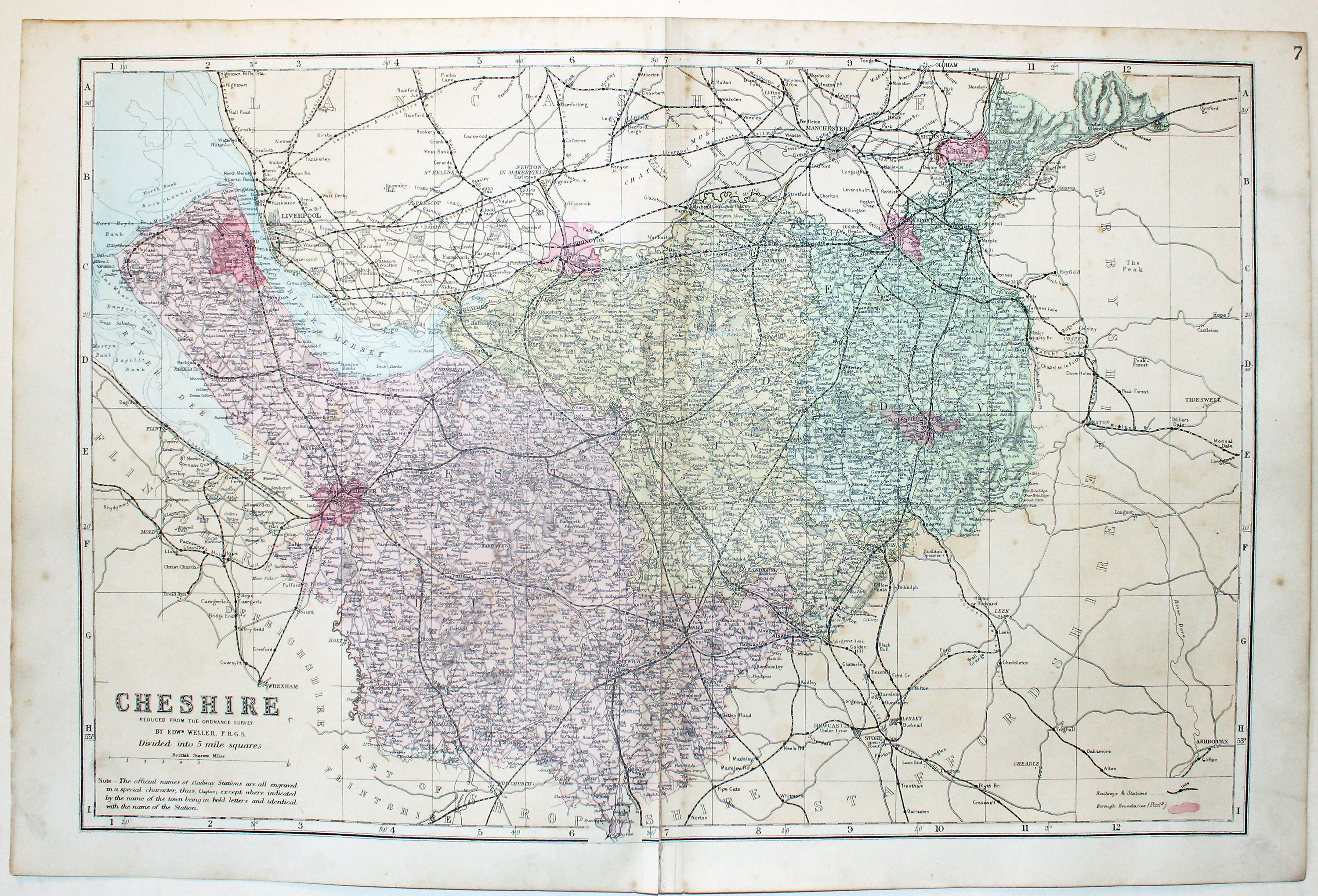 Cheshire, Edward Weller, c.1898