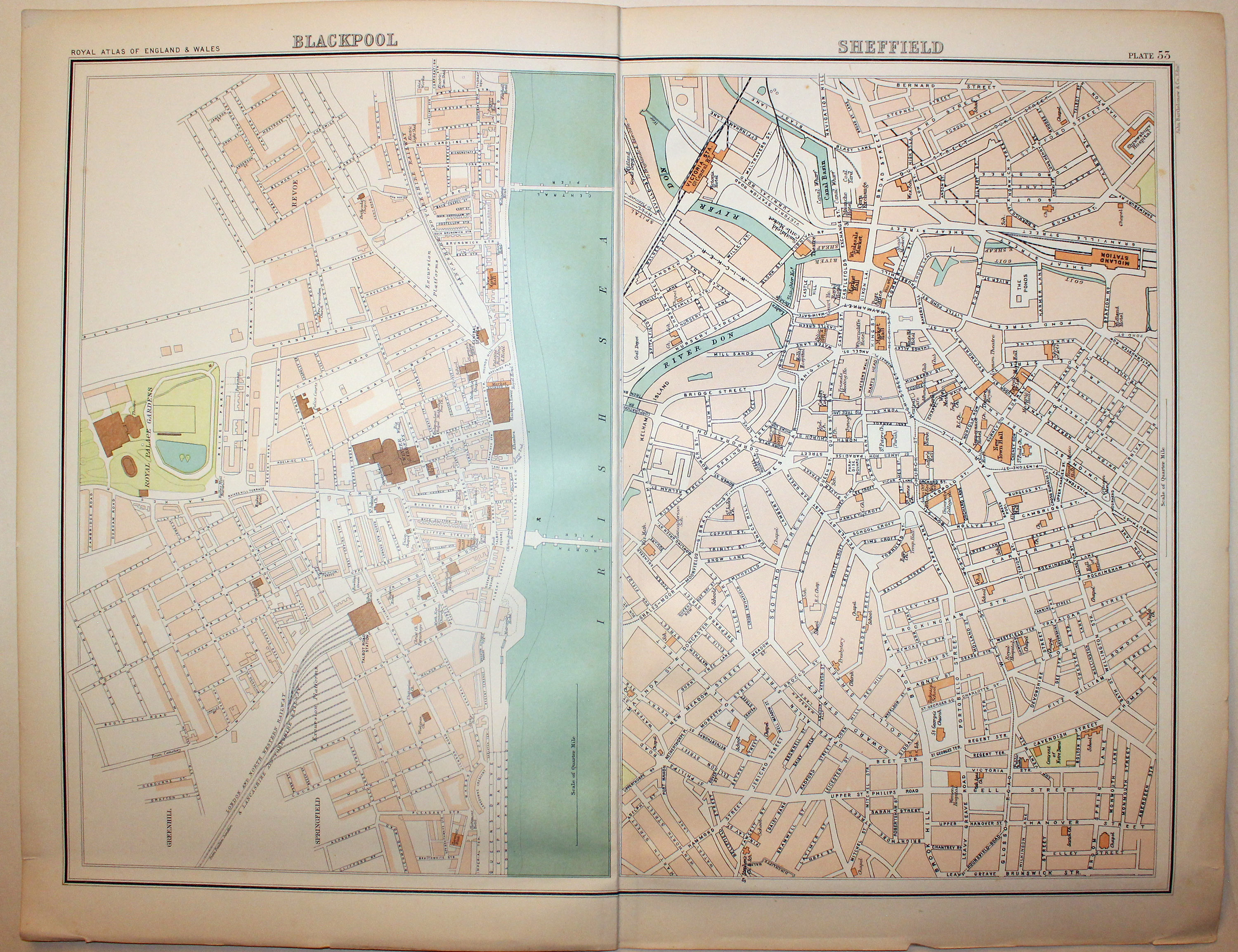 Salford Plan, Sir Henry James 1868  Salford Plan, Sir Henry James 1868